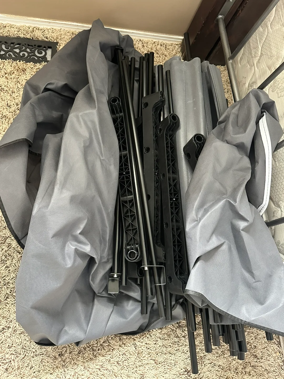 Portable Closet Organizer - Gray image indicator(3)