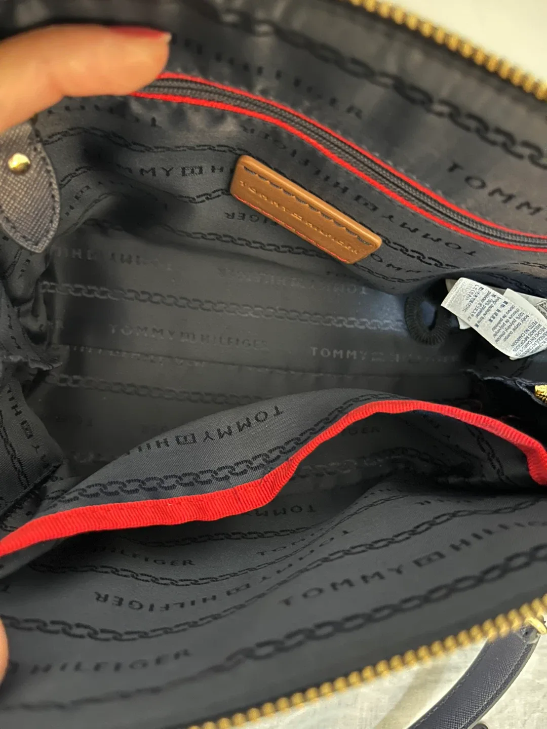 Tommy Hilfiger Houndstooth Dome Satchel image indicator(3)