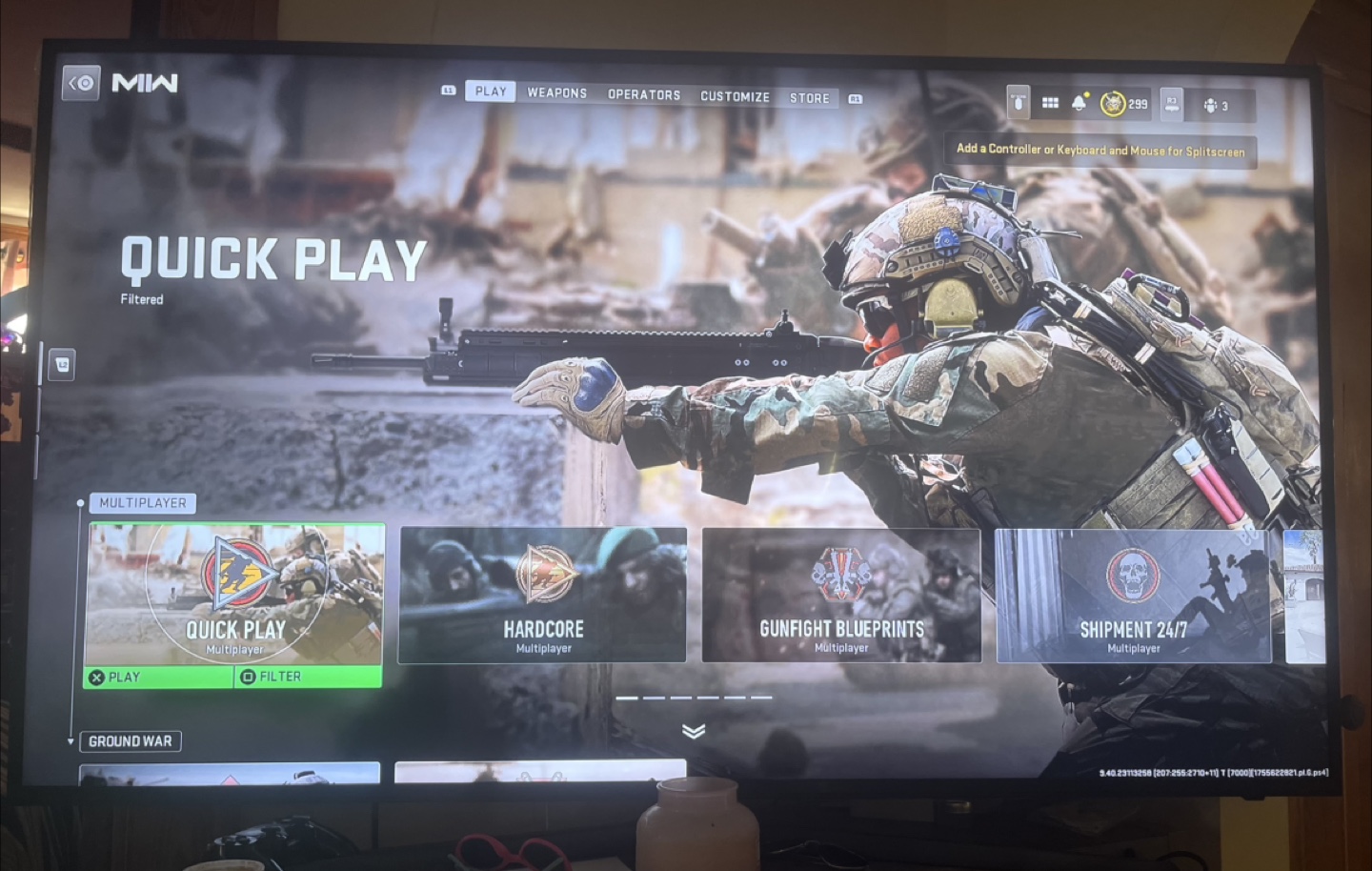55” LG smart tv