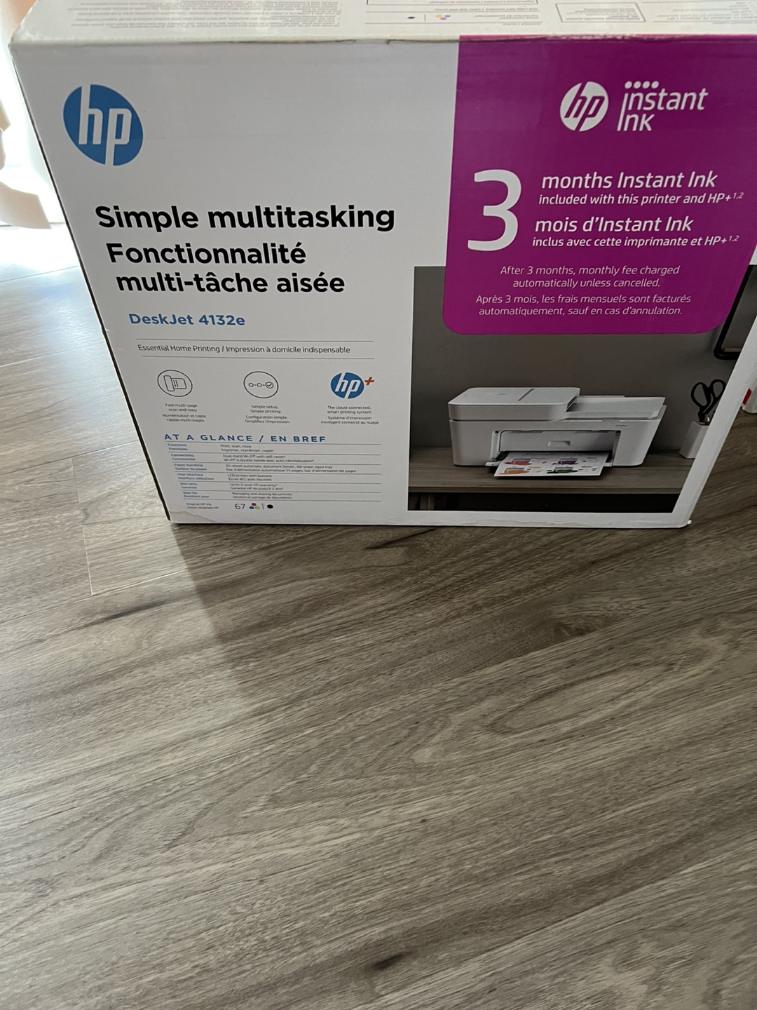 HP DeskJet 4132e Printer - Simple Multitasking