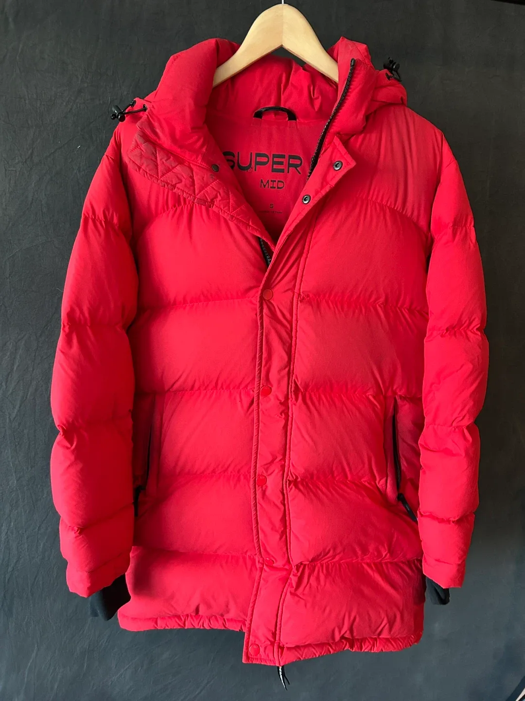 Red TNA Super Puff Mid - Size small image indicator(4)