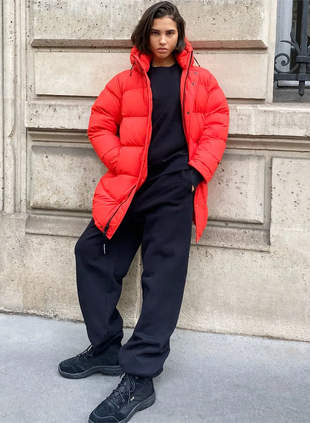 Red TNA Super Puff Mid - Size small image indicator(2)