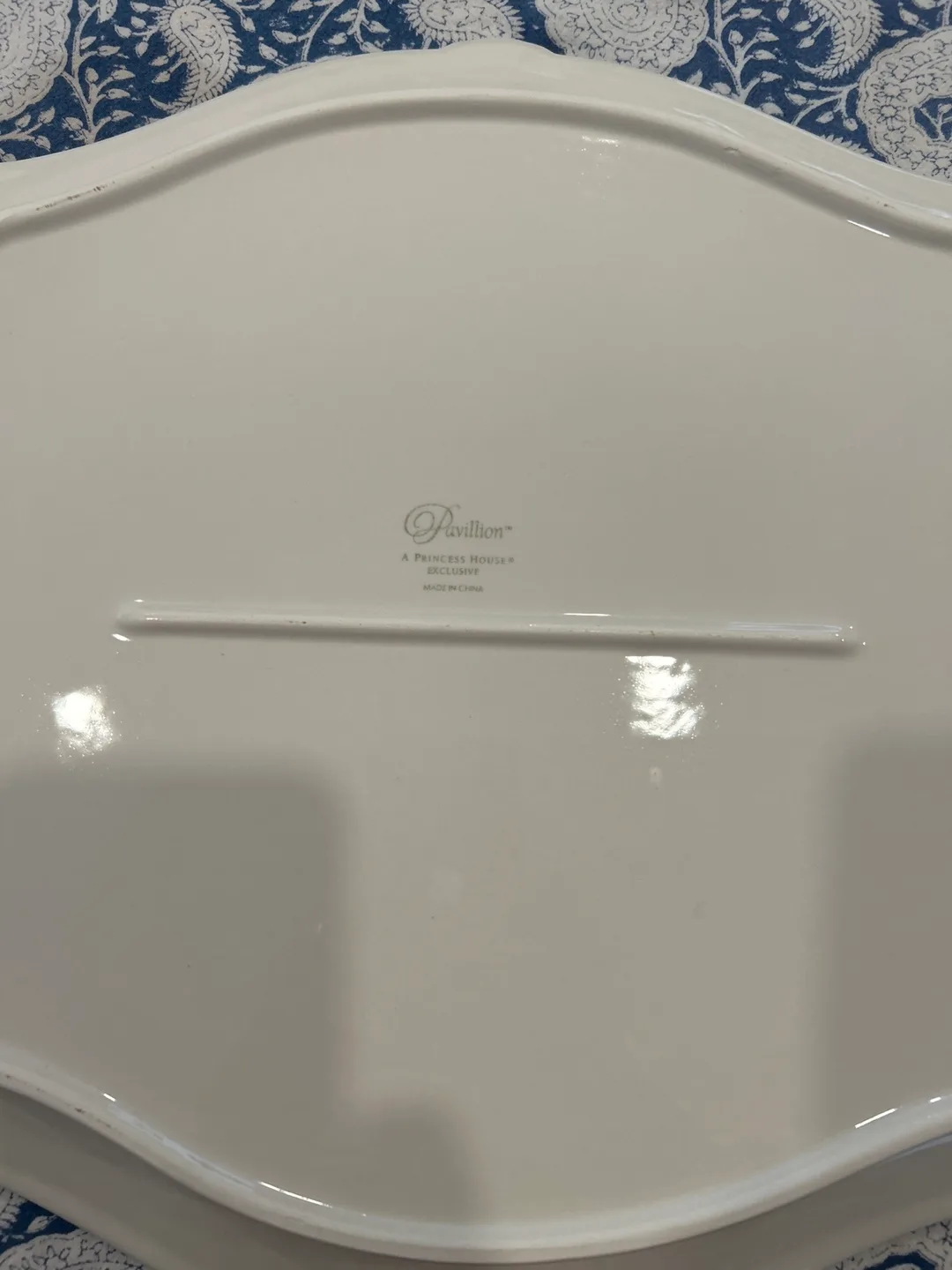 Princess House Stoneware Serving Platter image indicator(3)