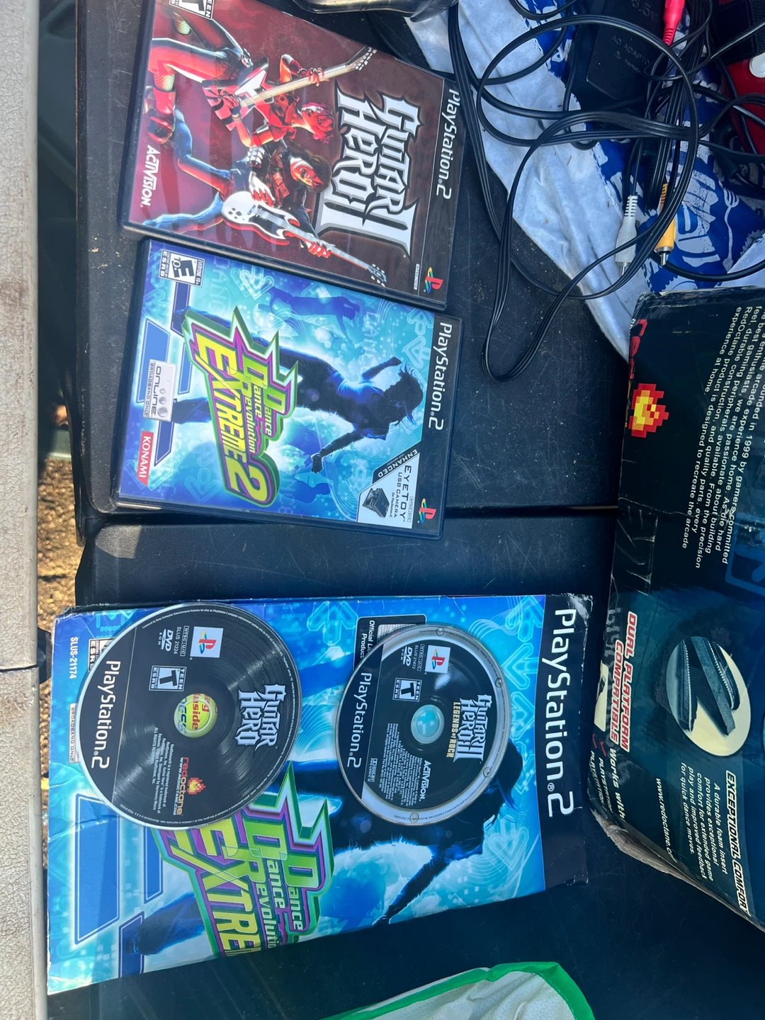 2 Sony Playstation 2 Consoles + Games VTG - photo 5