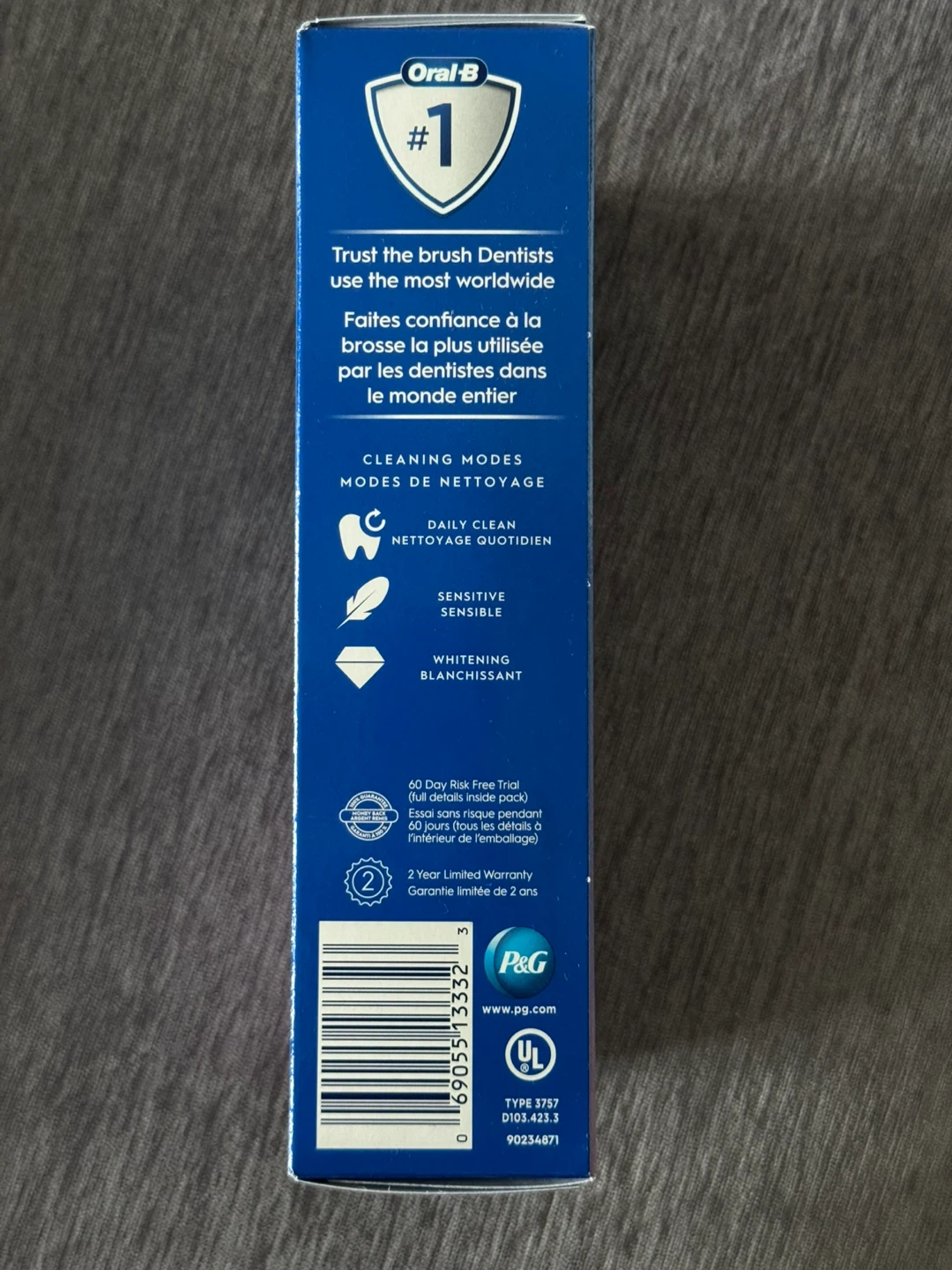 Oral-B PRO 500+ Rechargeable Toothbrush - photo 2