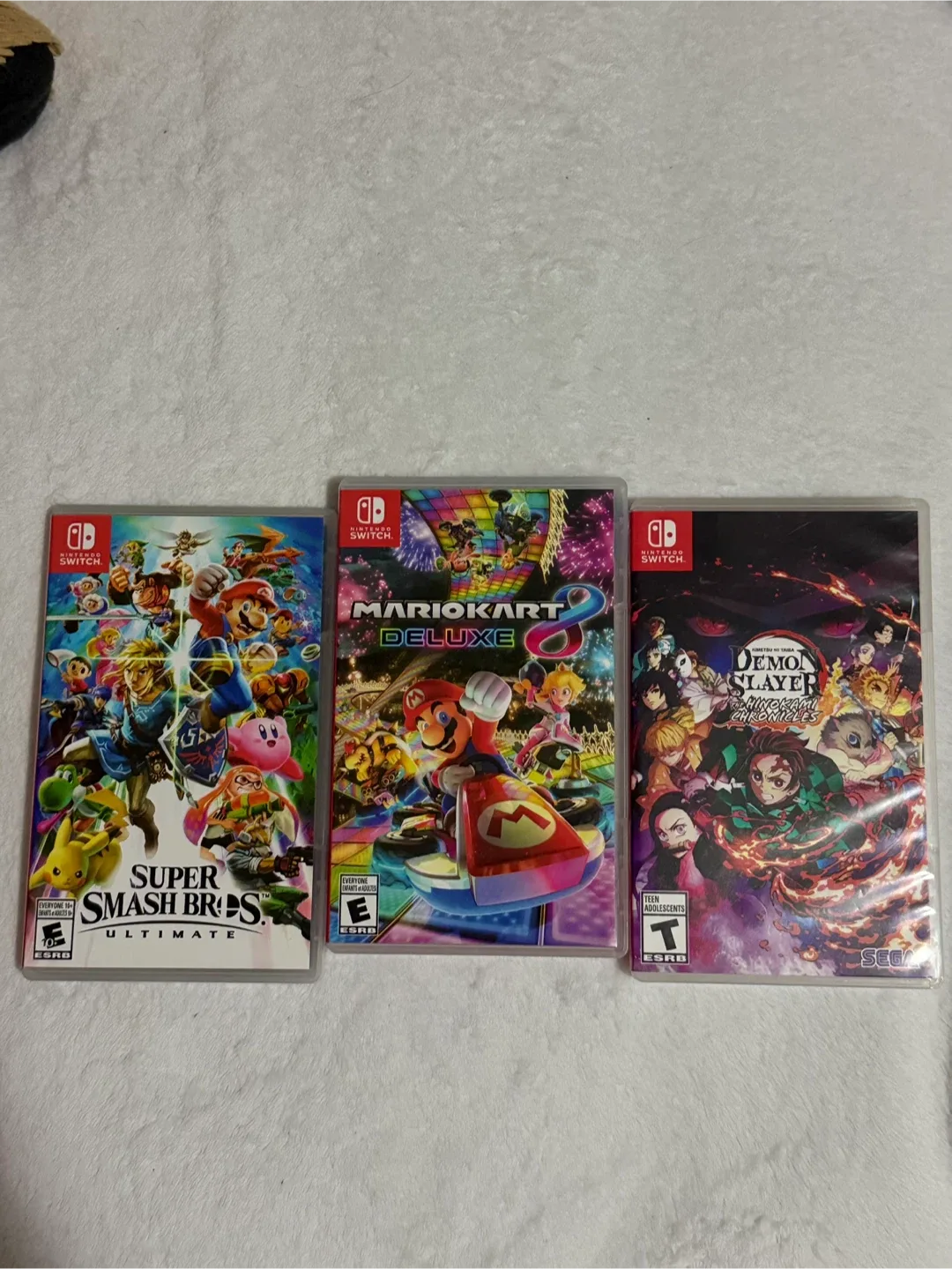 Nintendo Switch: Super Smash Bros, Mario Kart, Demon Slayer image indicator(2)