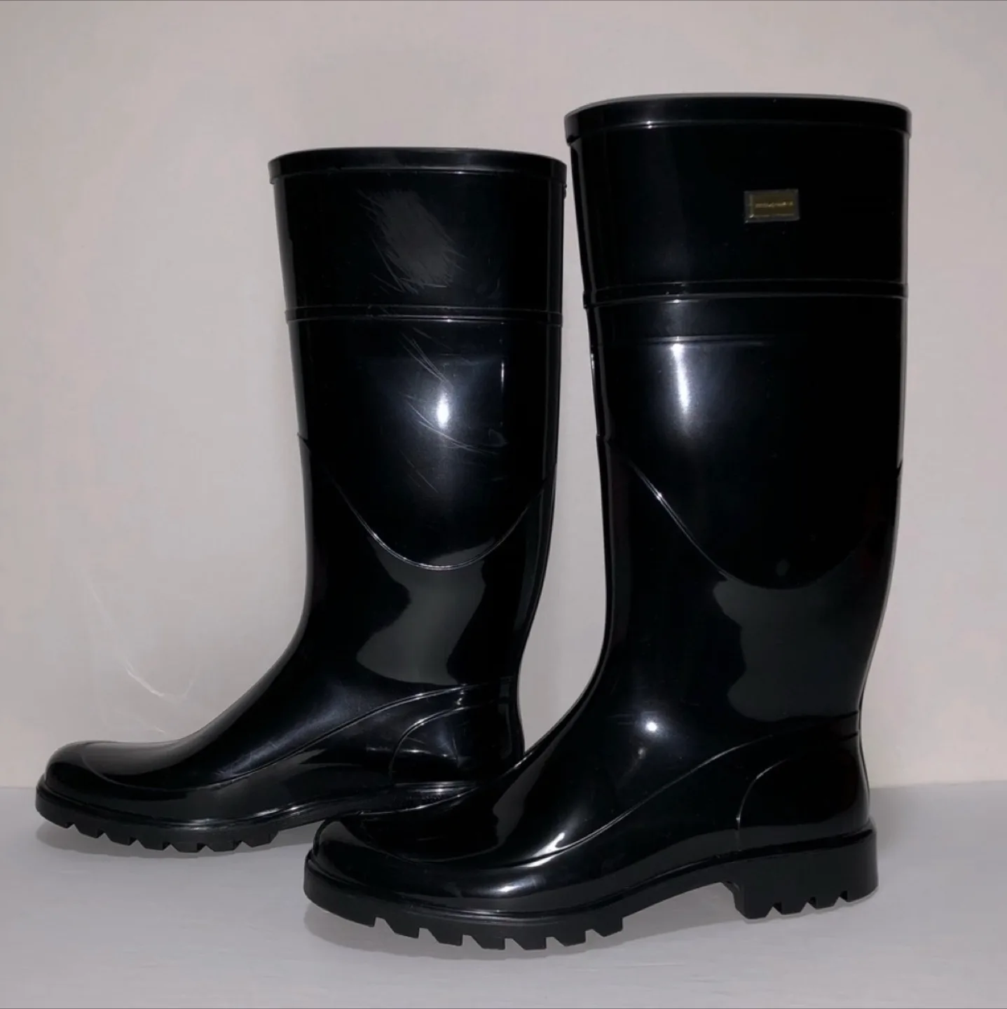 Dolce & Gabbana rubber rain boots image indicator(3)