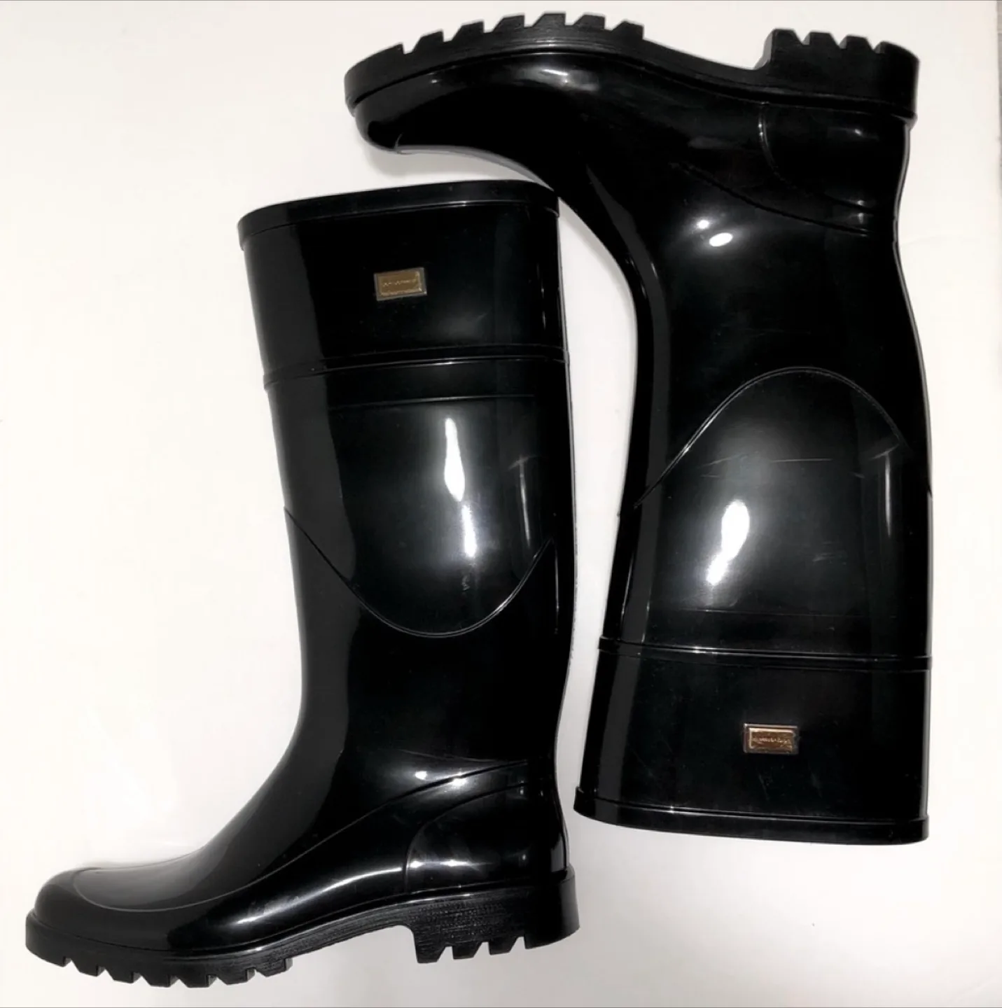 Dolce & Gabbana rubber rain boots image indicator(4)
