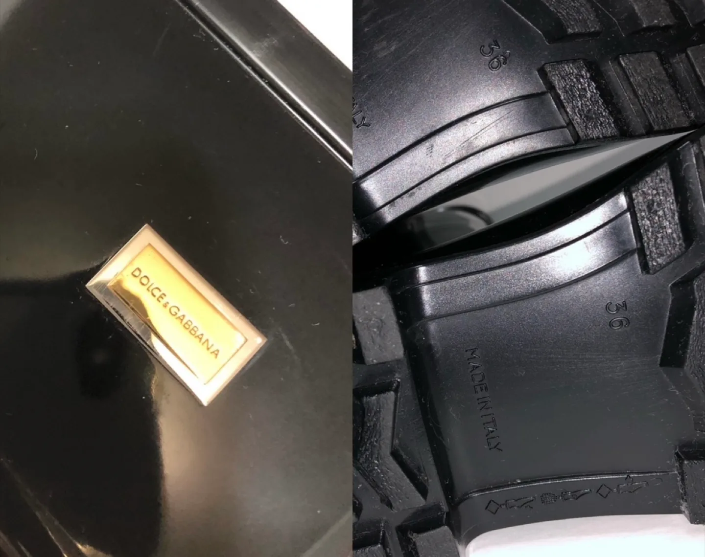 Dolce & Gabbana rubber rain boots image indicator(10)