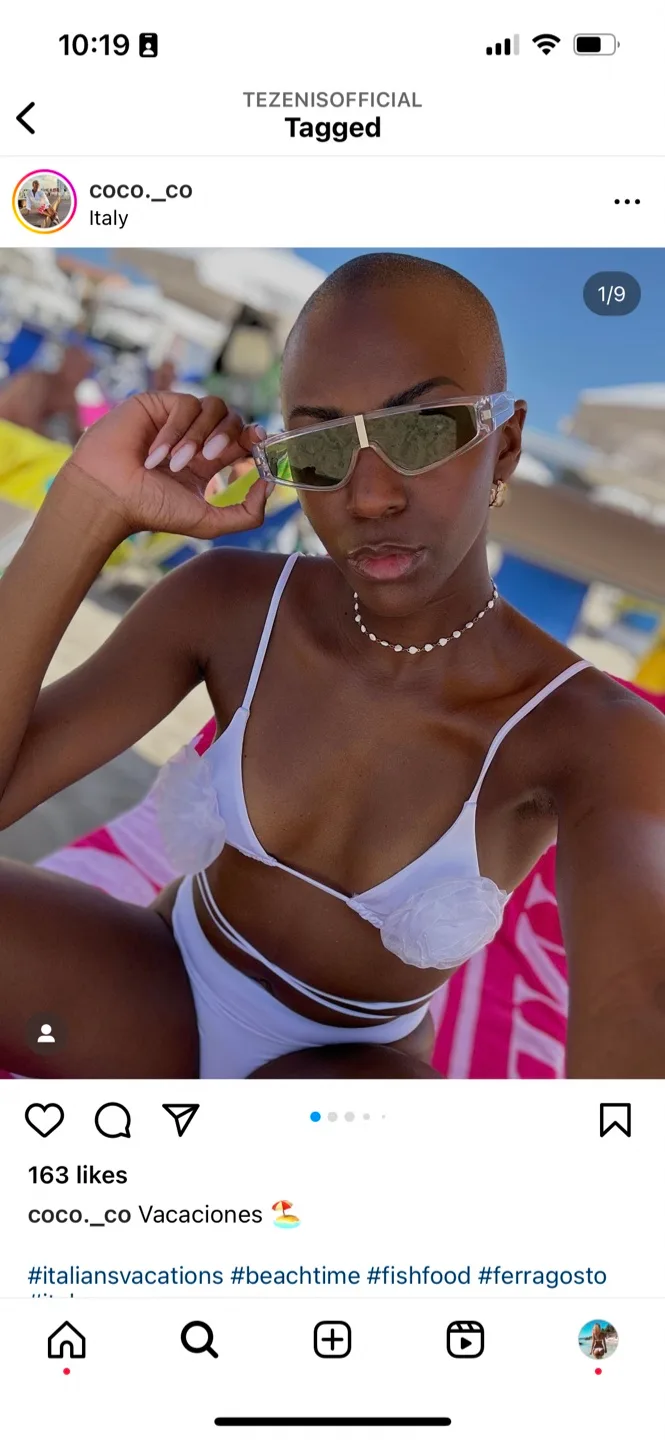 New White🤍Bride bikini top from Italy Tezenis thumbnail