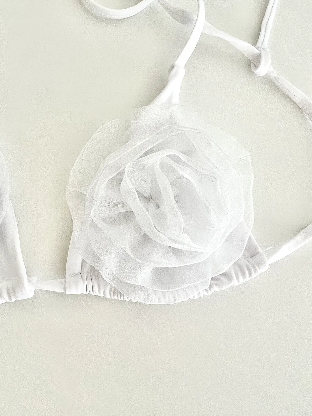 New White🤍Bride bikini top from Italy Tezenis image indicator(7)