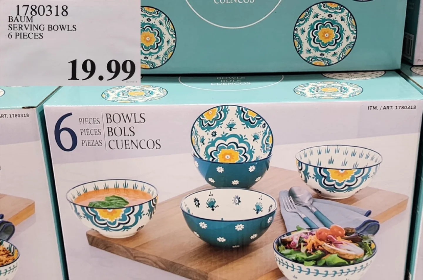 BAUM SERVING BOWLS 6 PIECES thumbnail