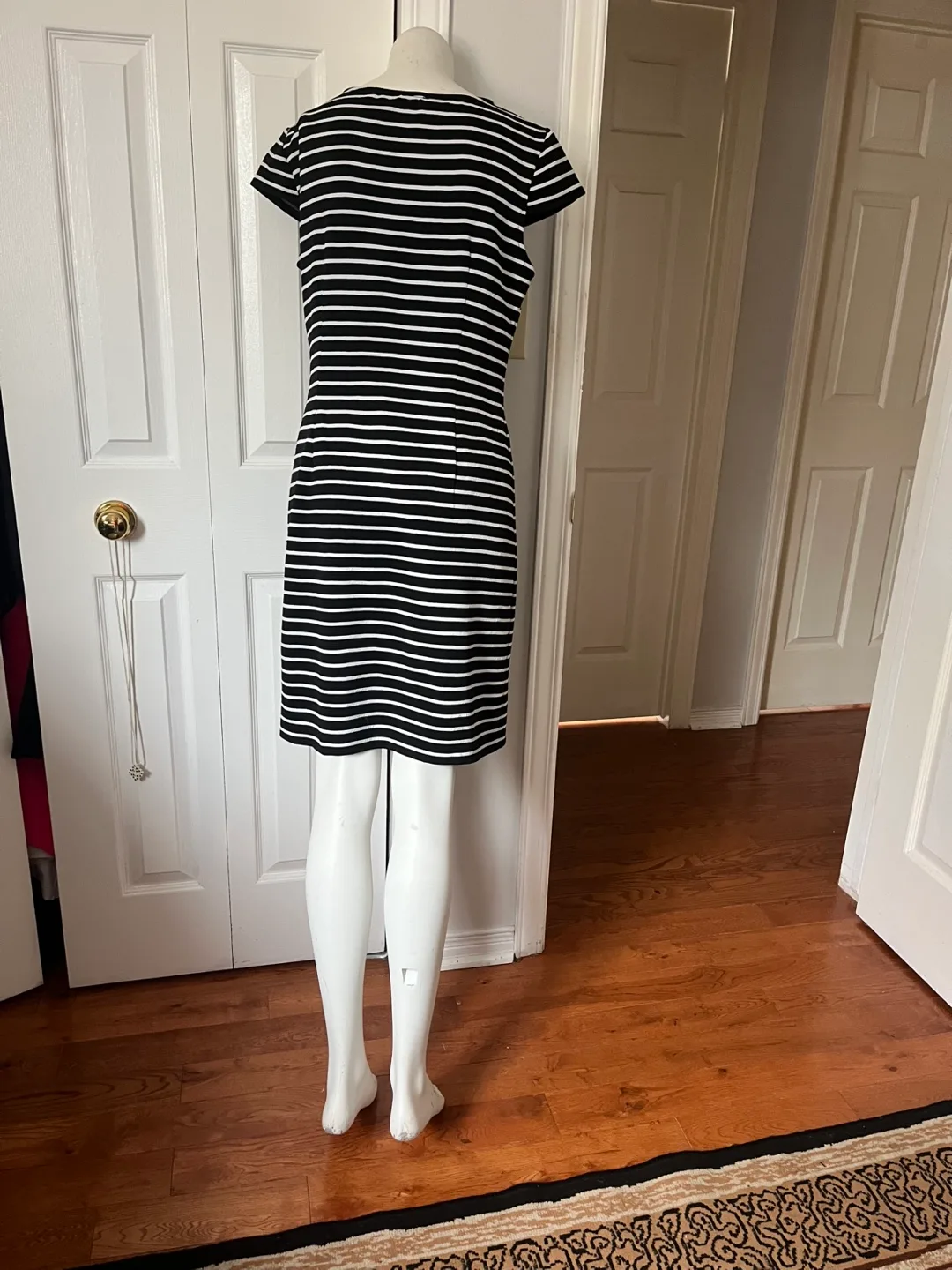 CHETTA B Striped Dress - Size 10 image indicator(7)