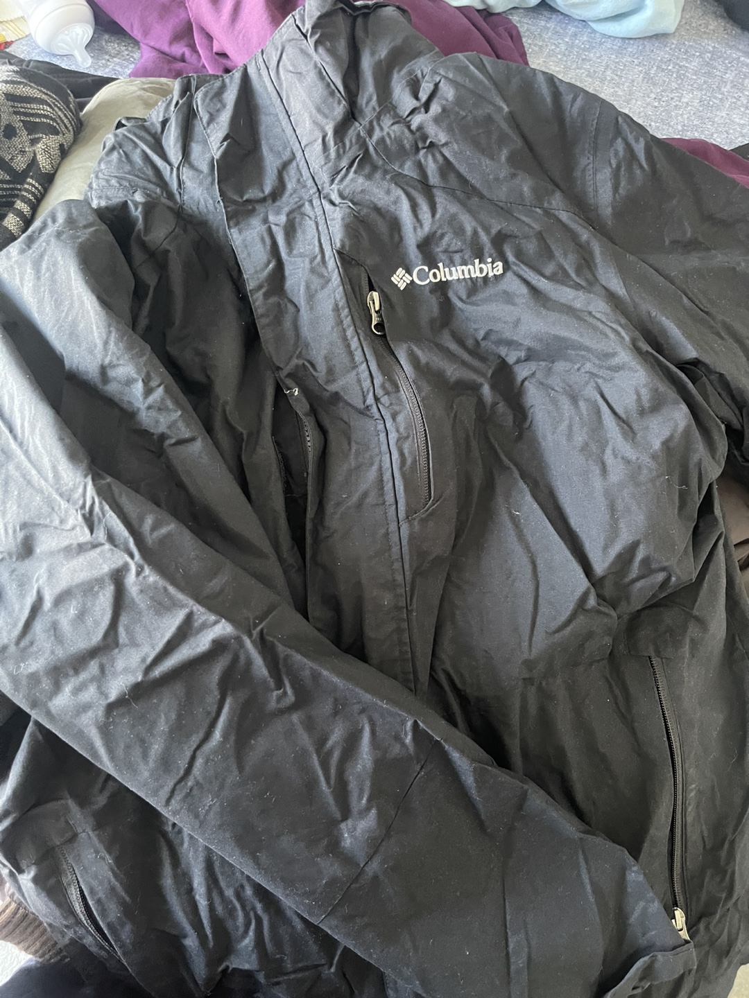 Columbia Black Interchange Jacket - Size M