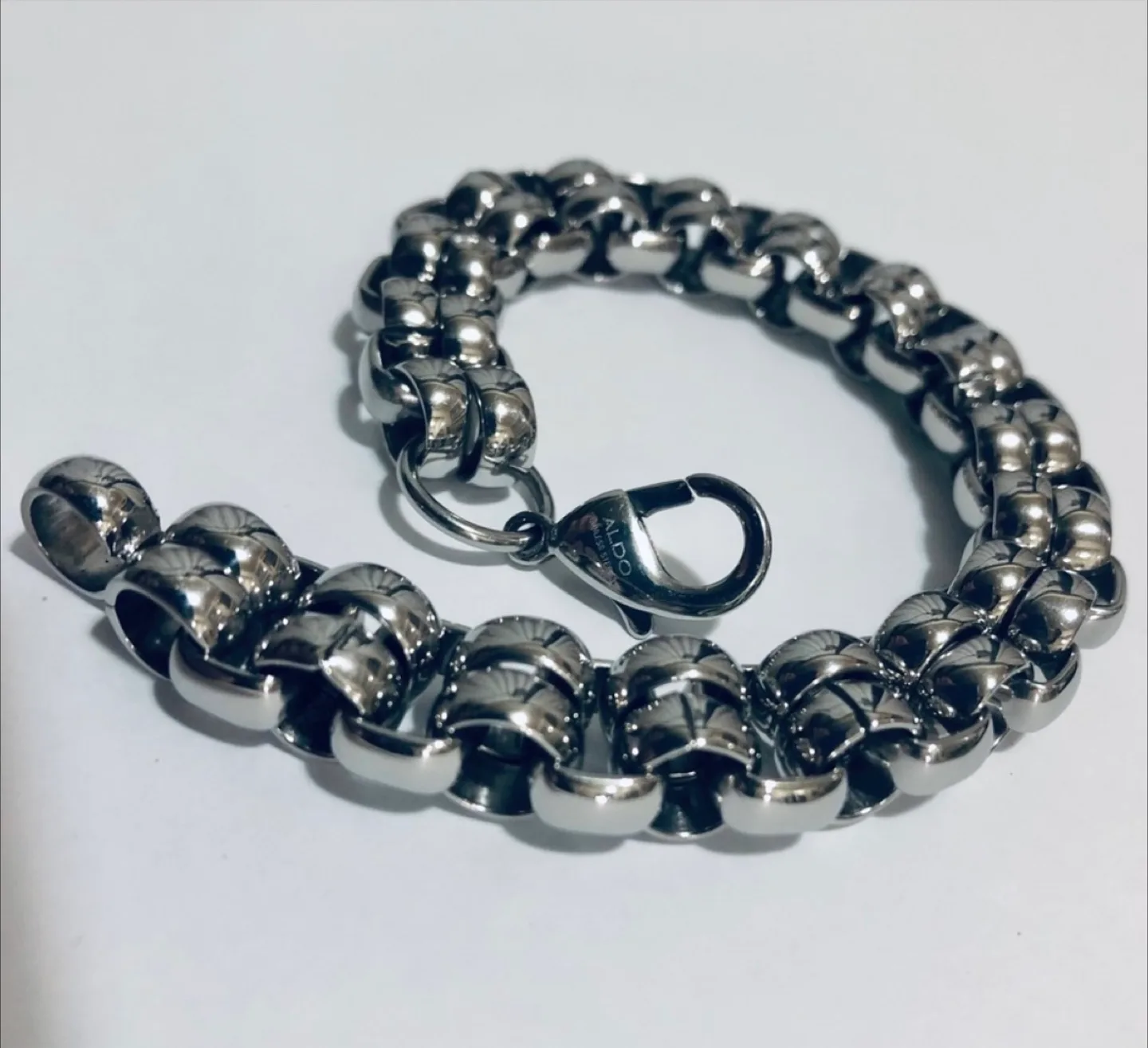 ALDO stainless steel 316 mens bracelet image indicator(2)