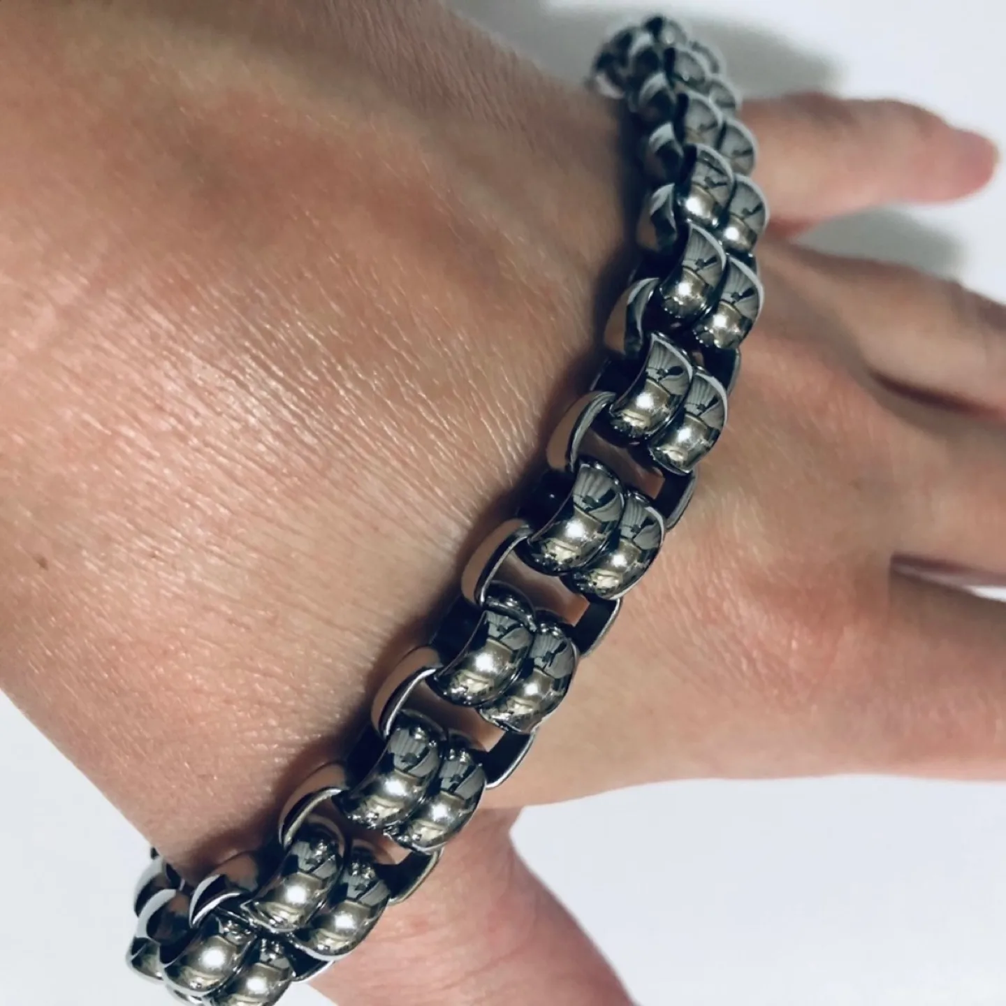 ALDO stainless steel 316 mens bracelet image indicator(3)