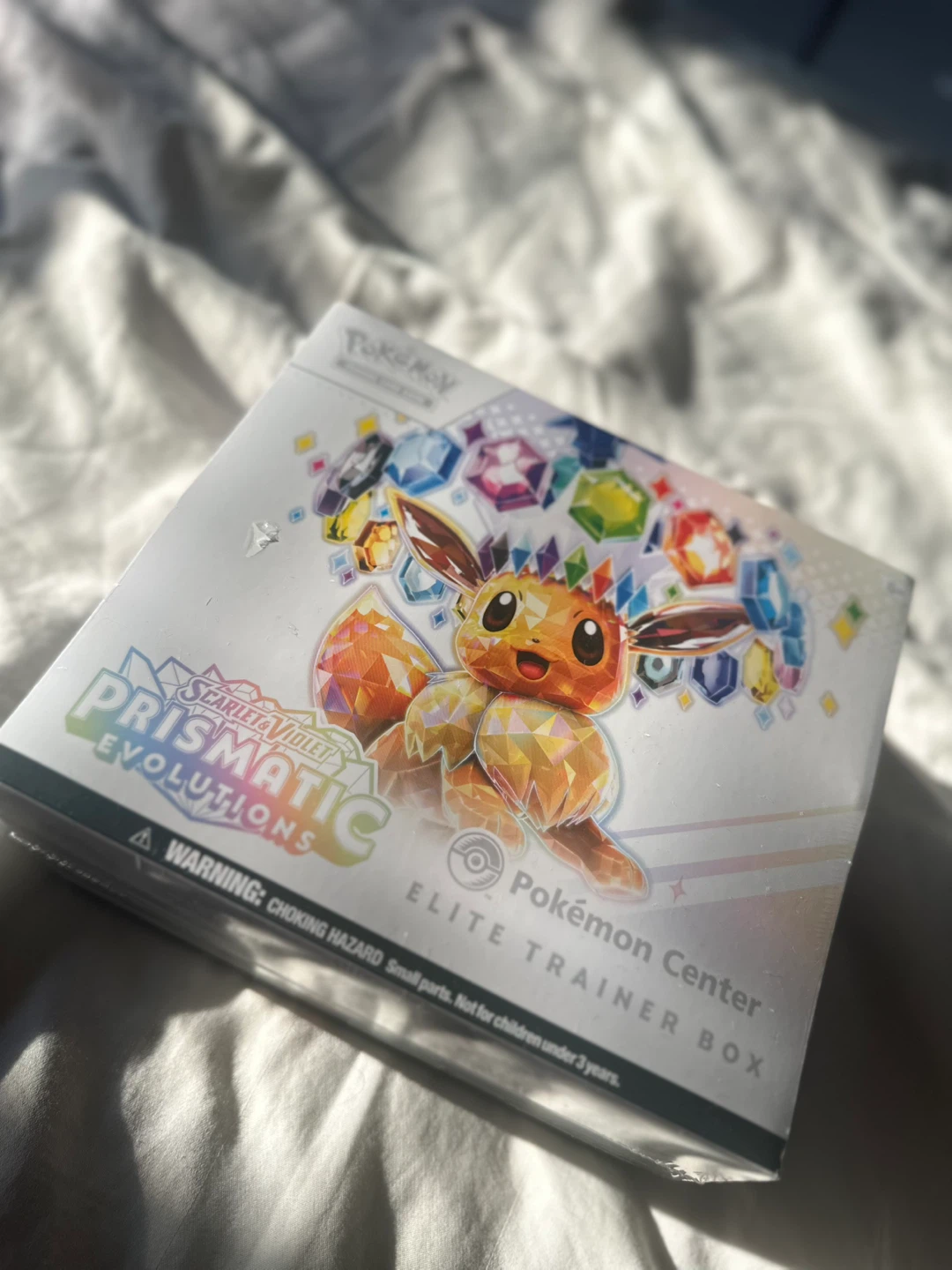 Pokemon Center Scarlet & Violet Prismatic Eevee Elite Trainer