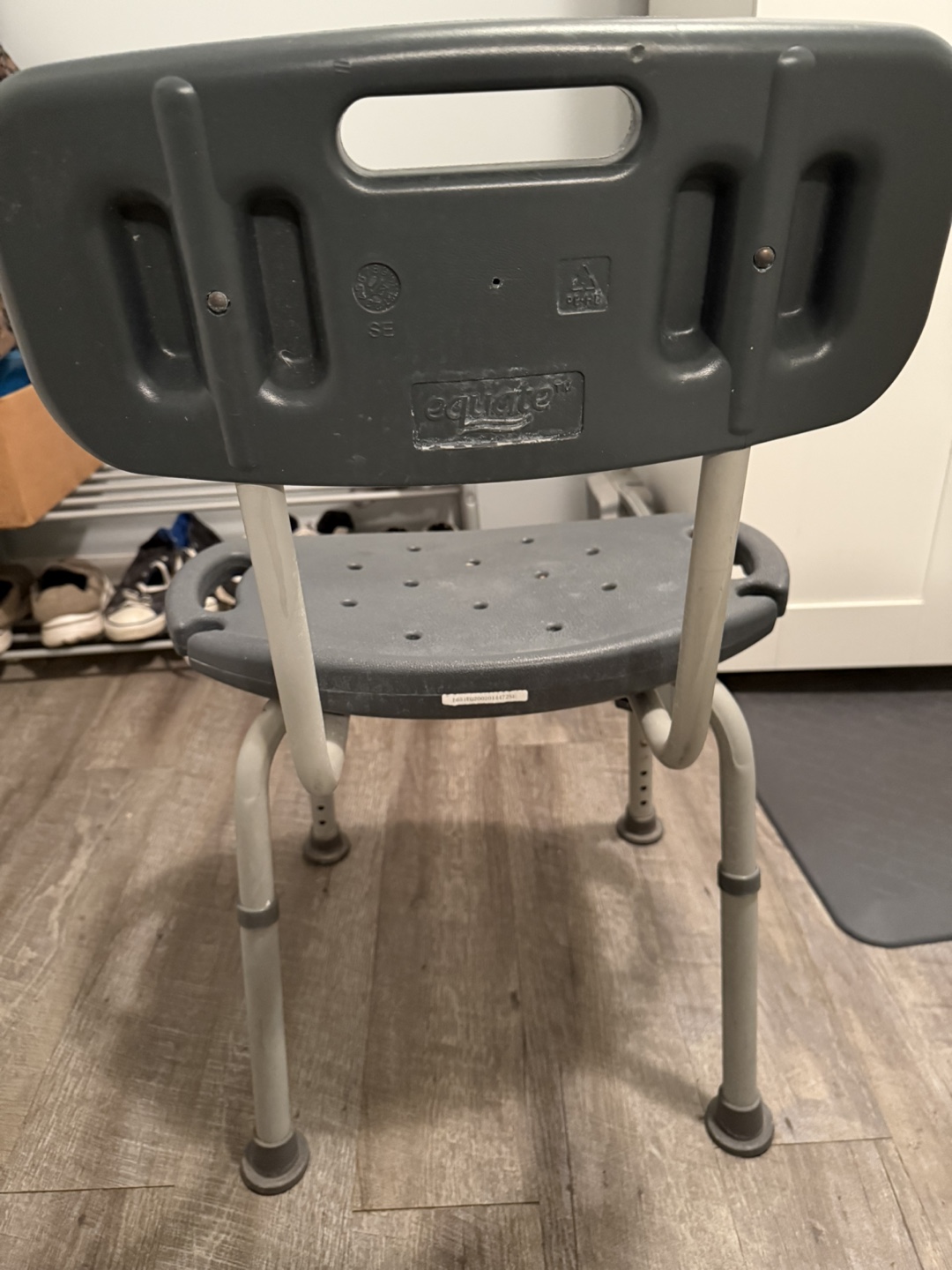 Adjustable Bath/Shower Chair with Back - photo 2