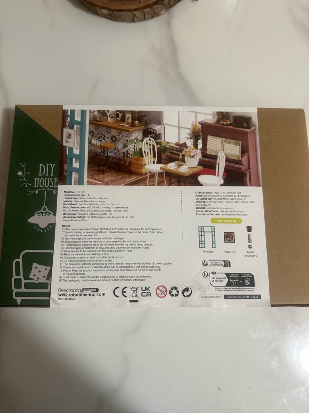 Rolife DIY Miniature House Simon's Coffee DG109 - photo 2