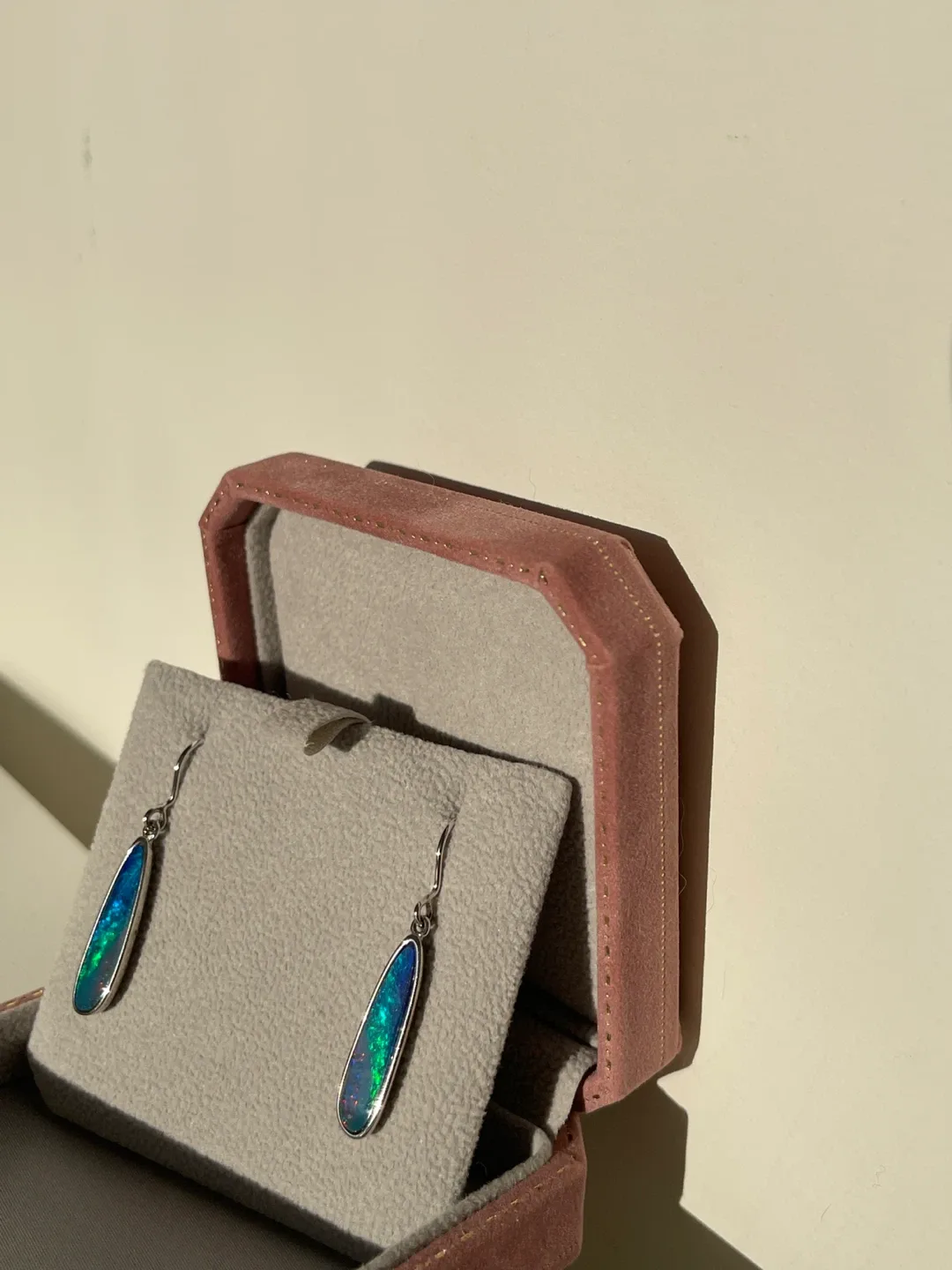 925 Silver Opal Drop Earrings image indicator(7)