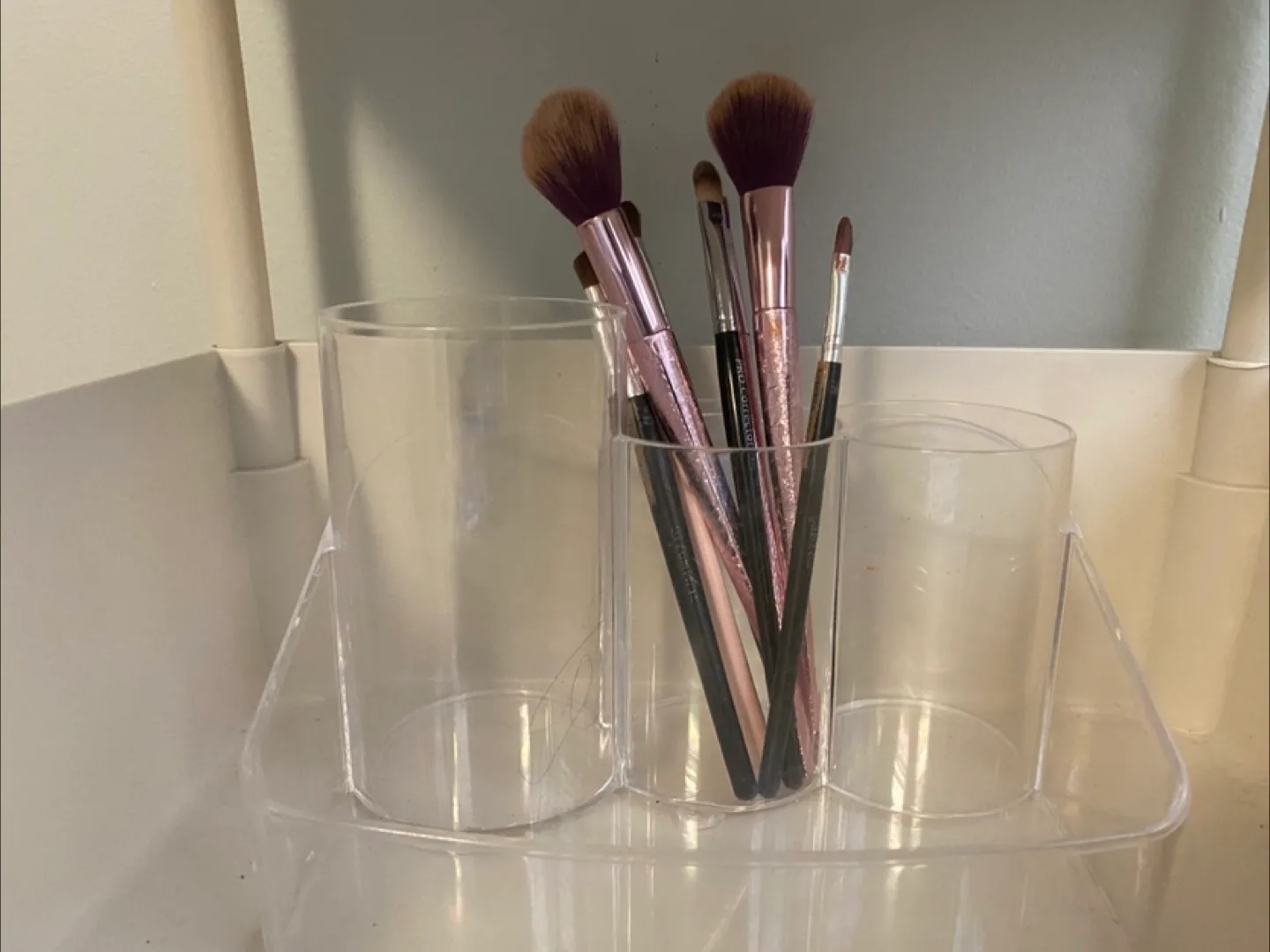Clear Acrylic Makeup organizer thumbnail