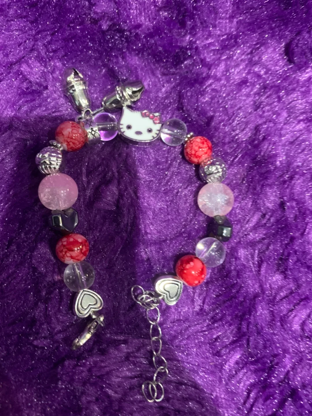 Hello Kitty Beaded Bracelet thumbnail