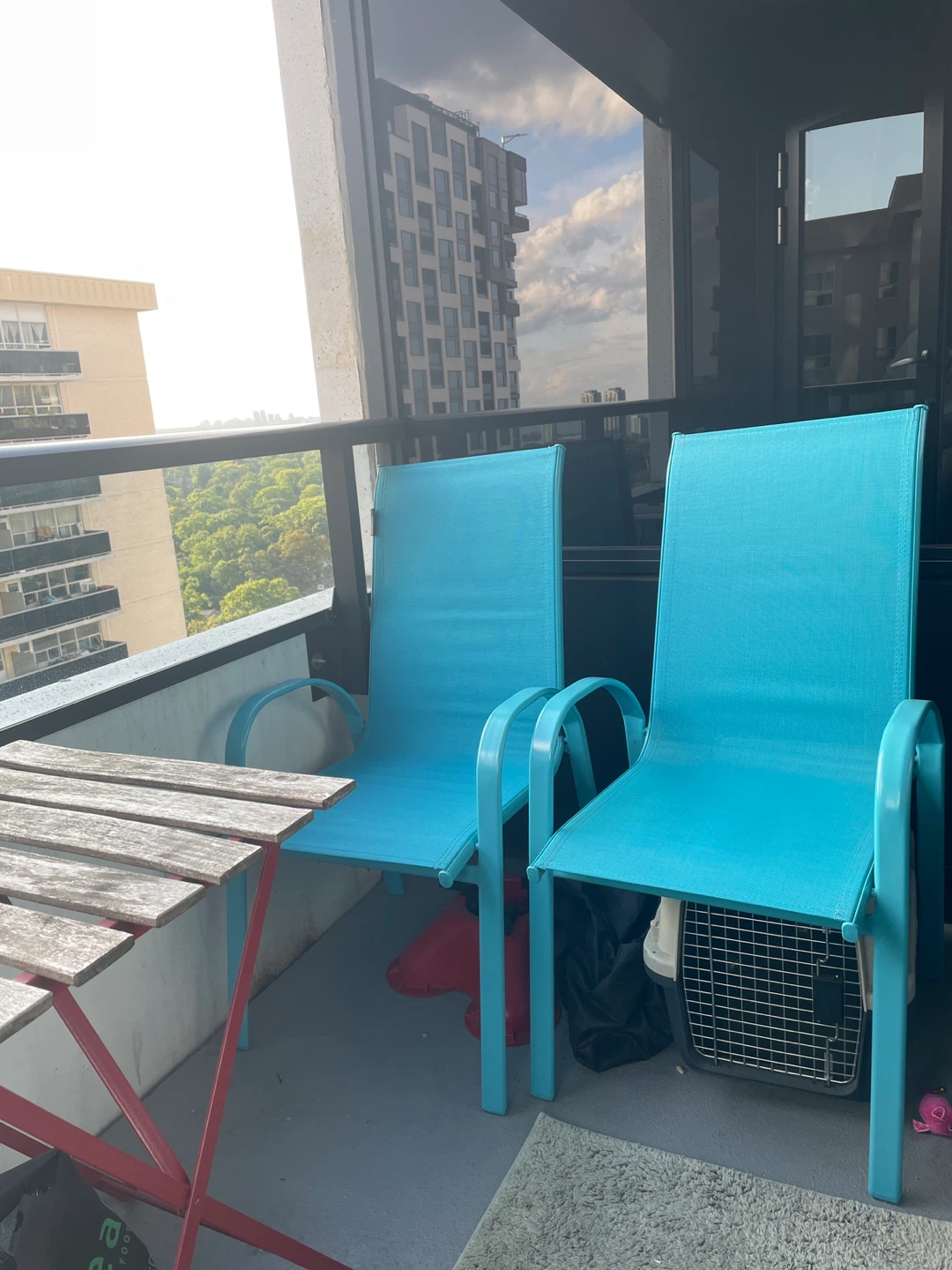 Outdoor Patio Chairs - Set of 2