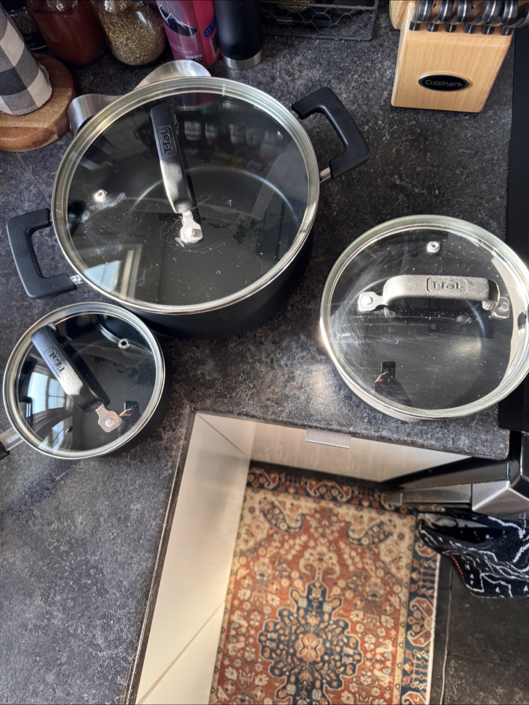 3 T-fal Saucepan with Lid