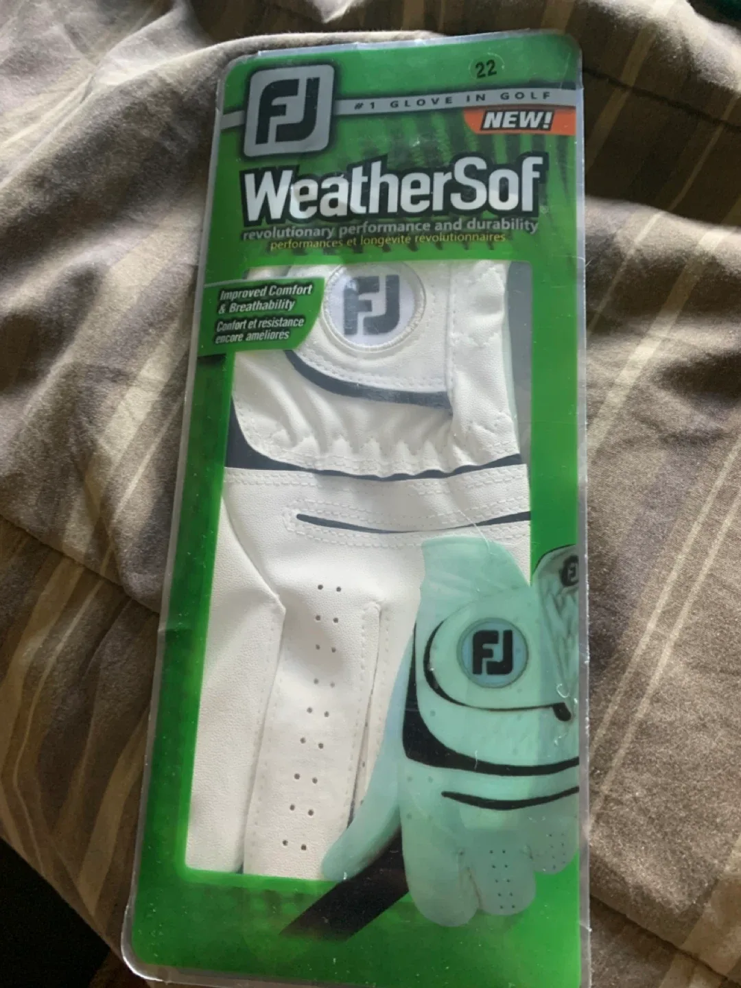 Footjoy weathersof golf glove.. new! thumbnail