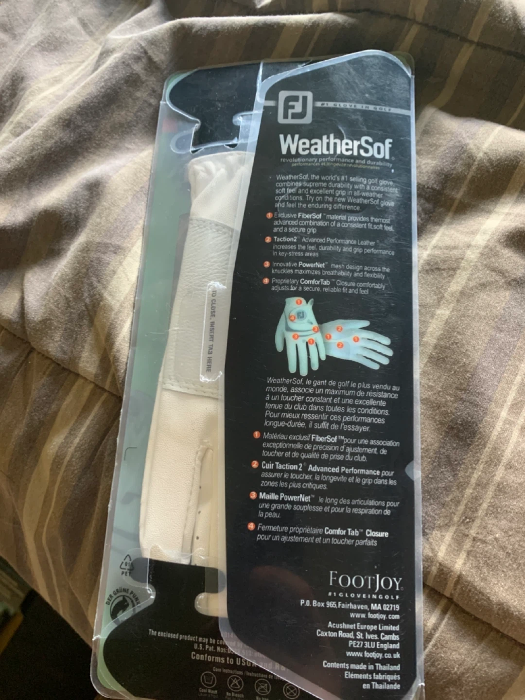 Footjoy weathersof golf glove.. new! - photo 2