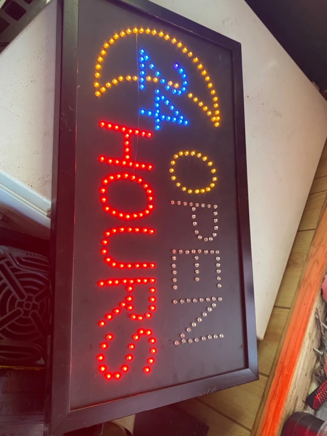 LED Open 24 Hours Sign(50each) thumbnail