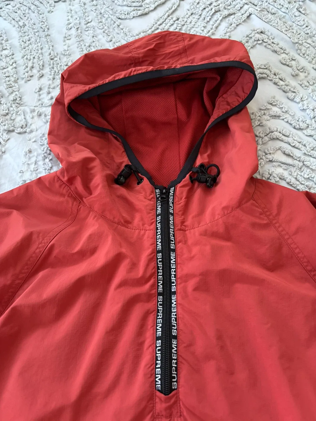 SS19 Supreme Nylon Ripstop Hooded Pullover Jacket image indicator(2)