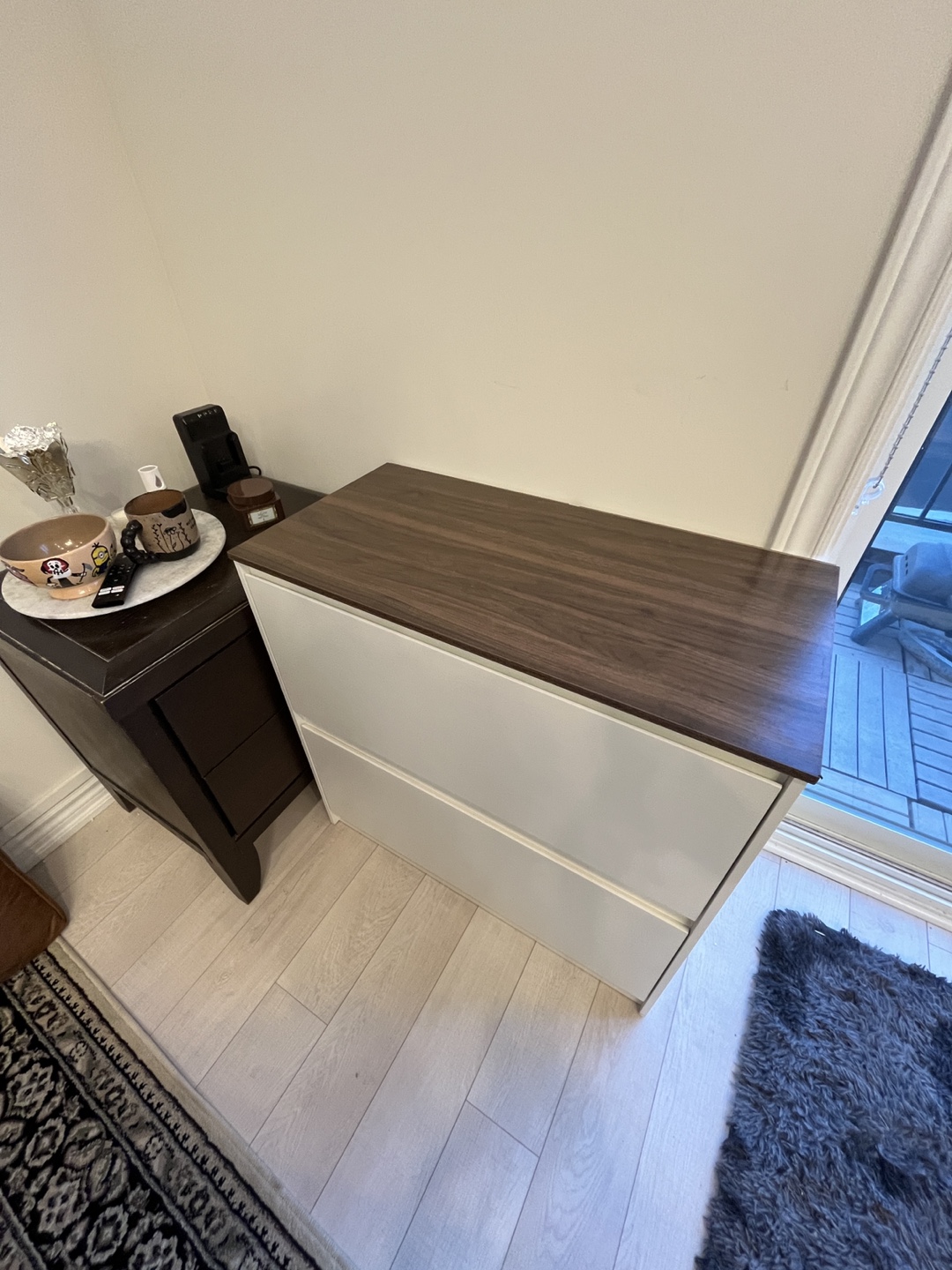IKEA Cabinet - White/Brown - photo 3