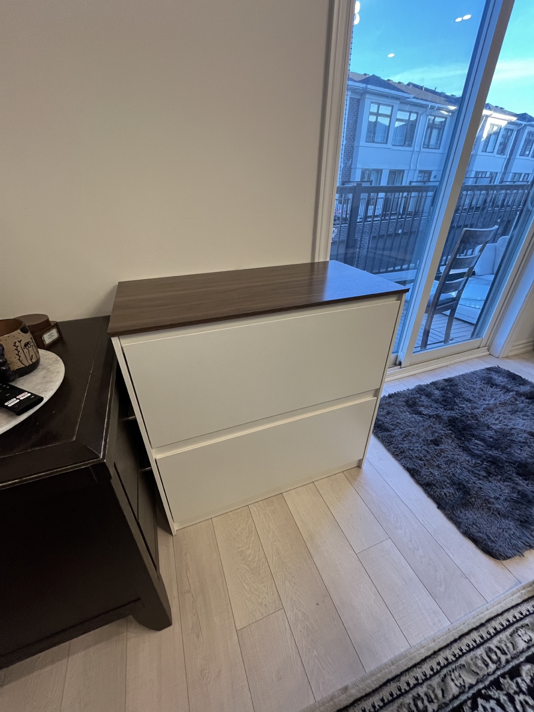 IKEA Cabinet - White/Brown