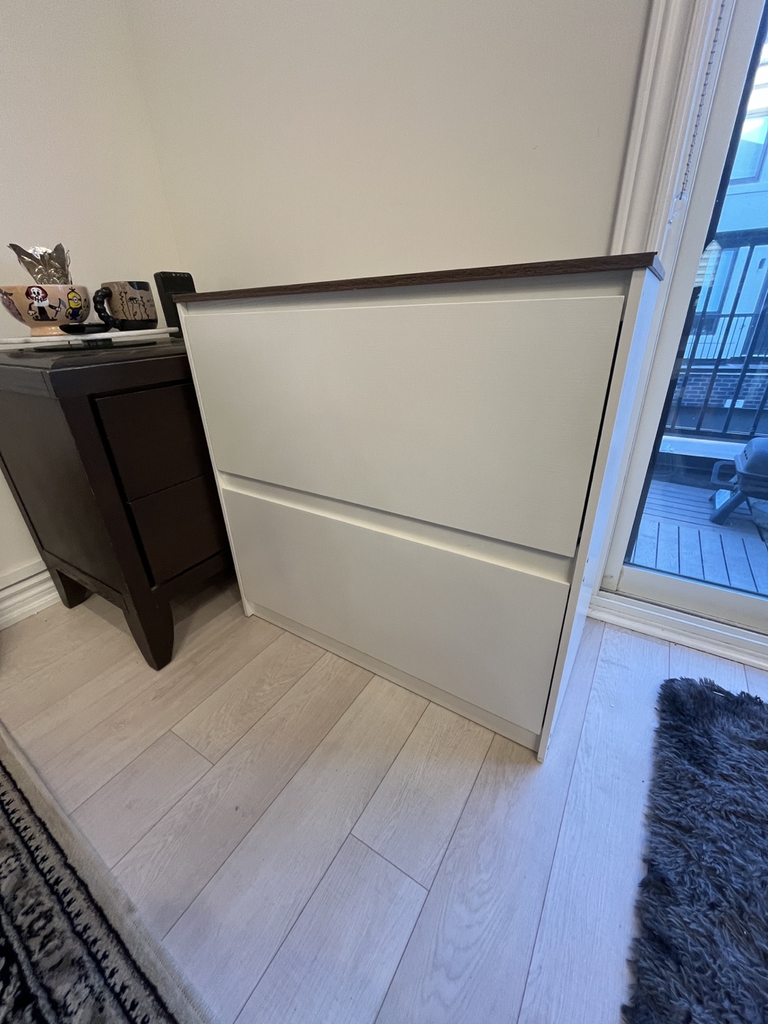 IKEA Cabinet - White/Brown - photo 2