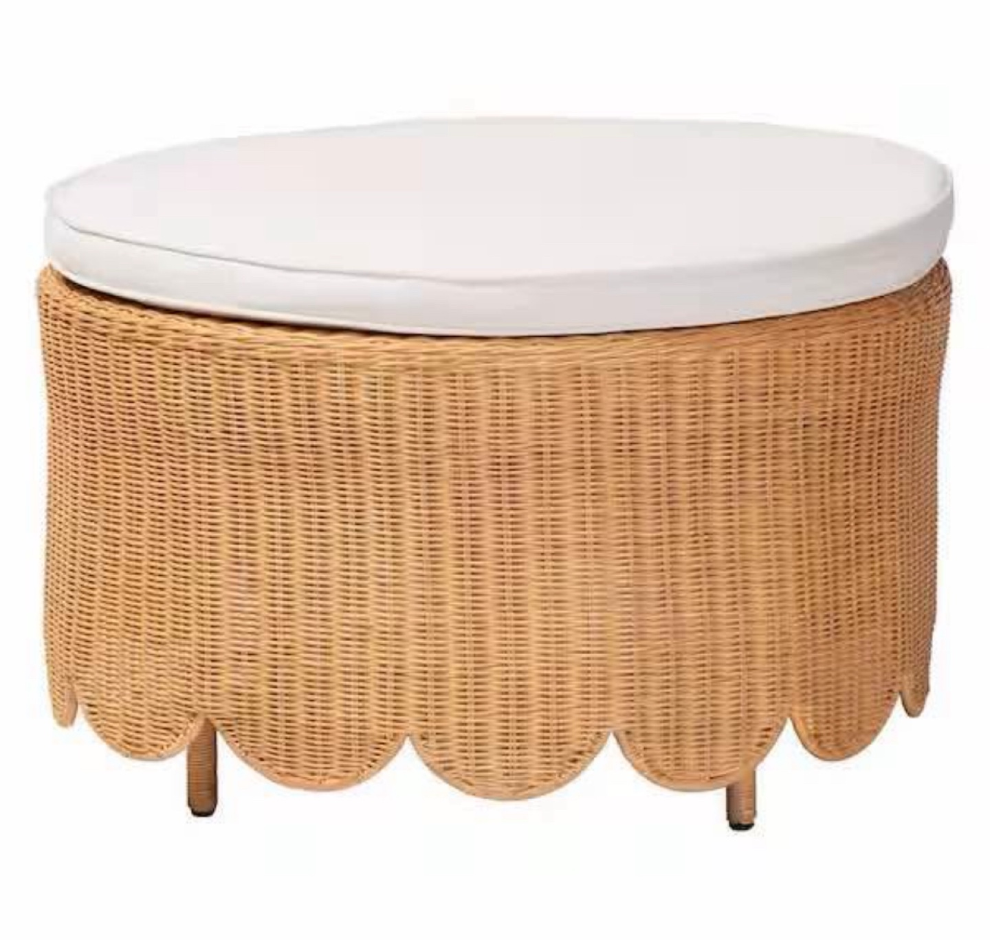 New Boho Bohemian Ottoman Coffee Table Accent Bench Seating - photo 5