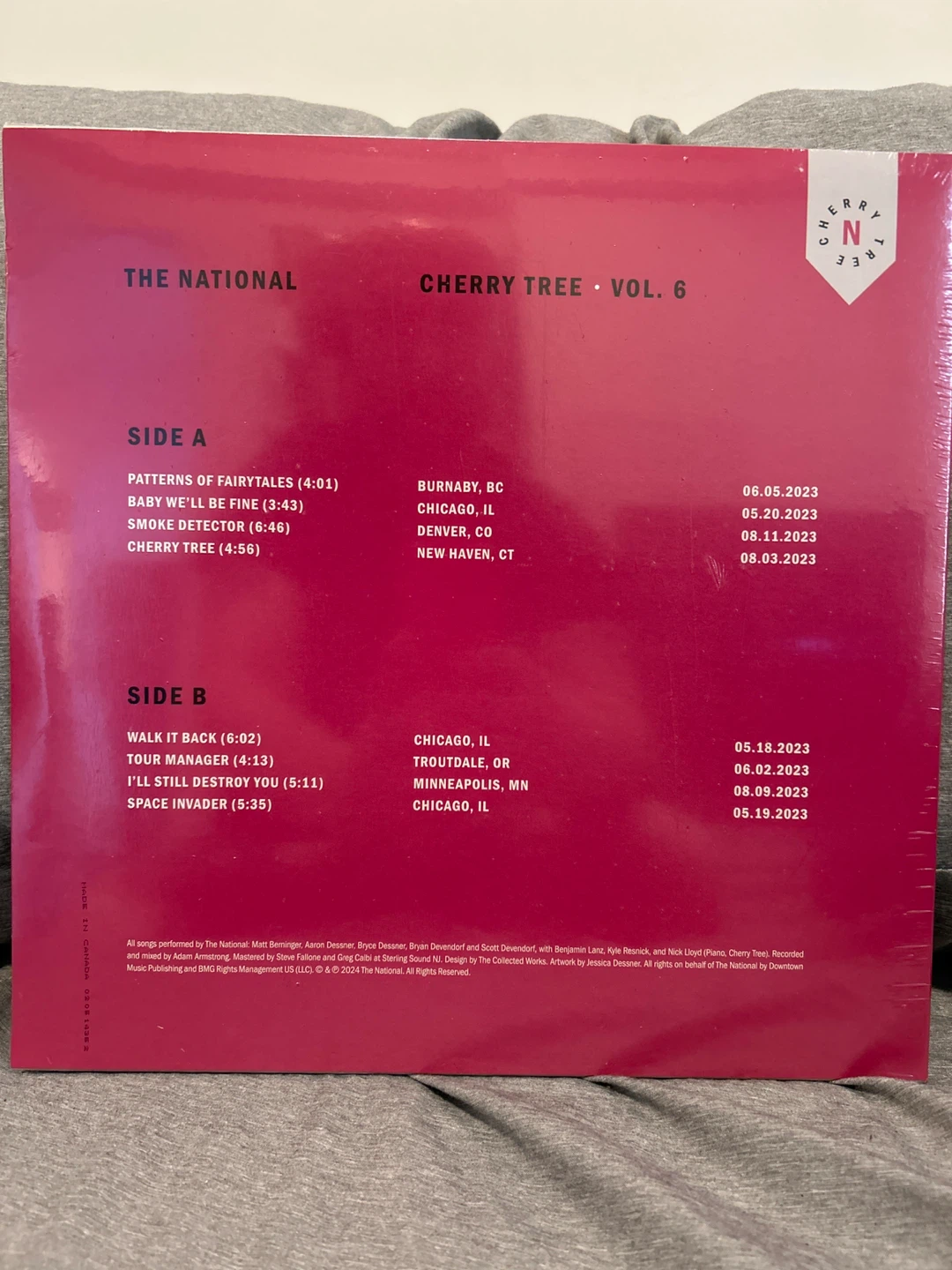 The National - Cherry Tree Vol. 6 Vinyl Record - photo 2