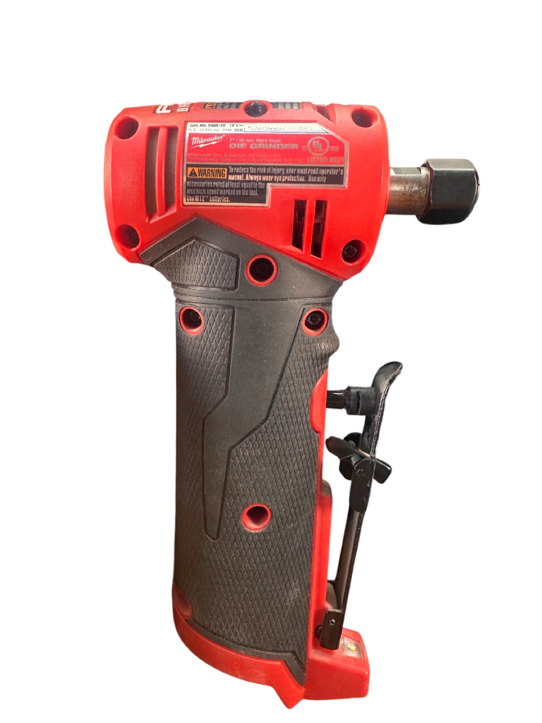Milwaukee M12 FUEL Right Angle Die Grinder - photo 3
