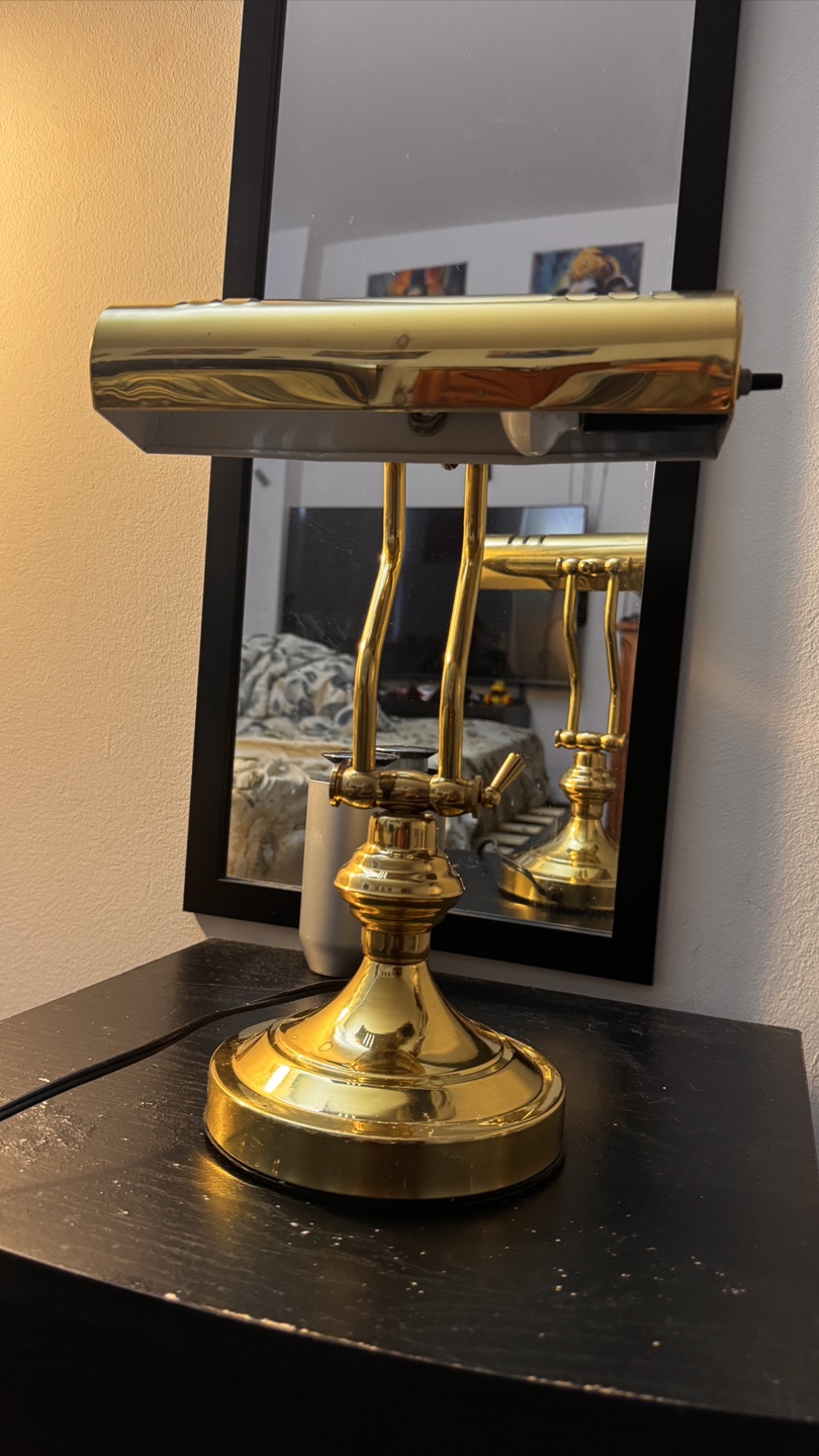 Brass  Desk Lamp