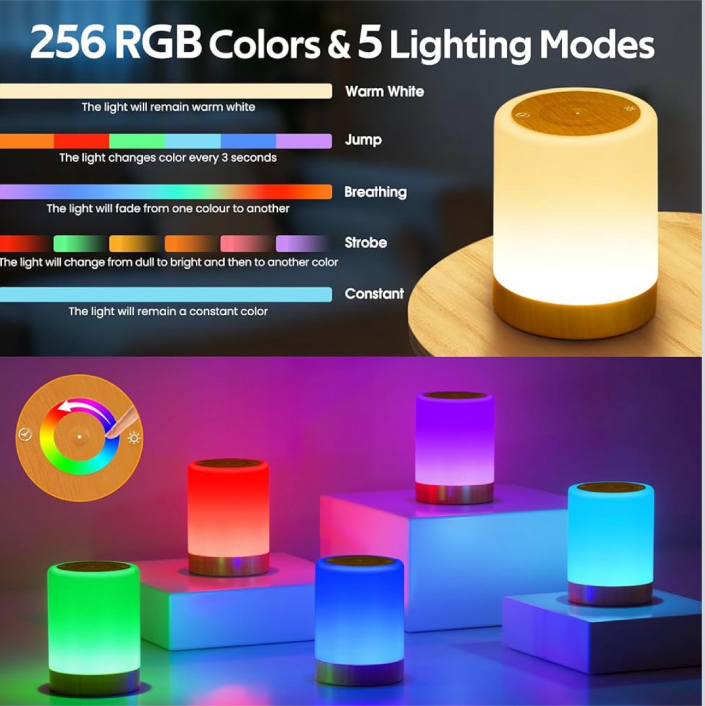 Auxmir Table Lamp M2 - Compact & Portable - photo 2