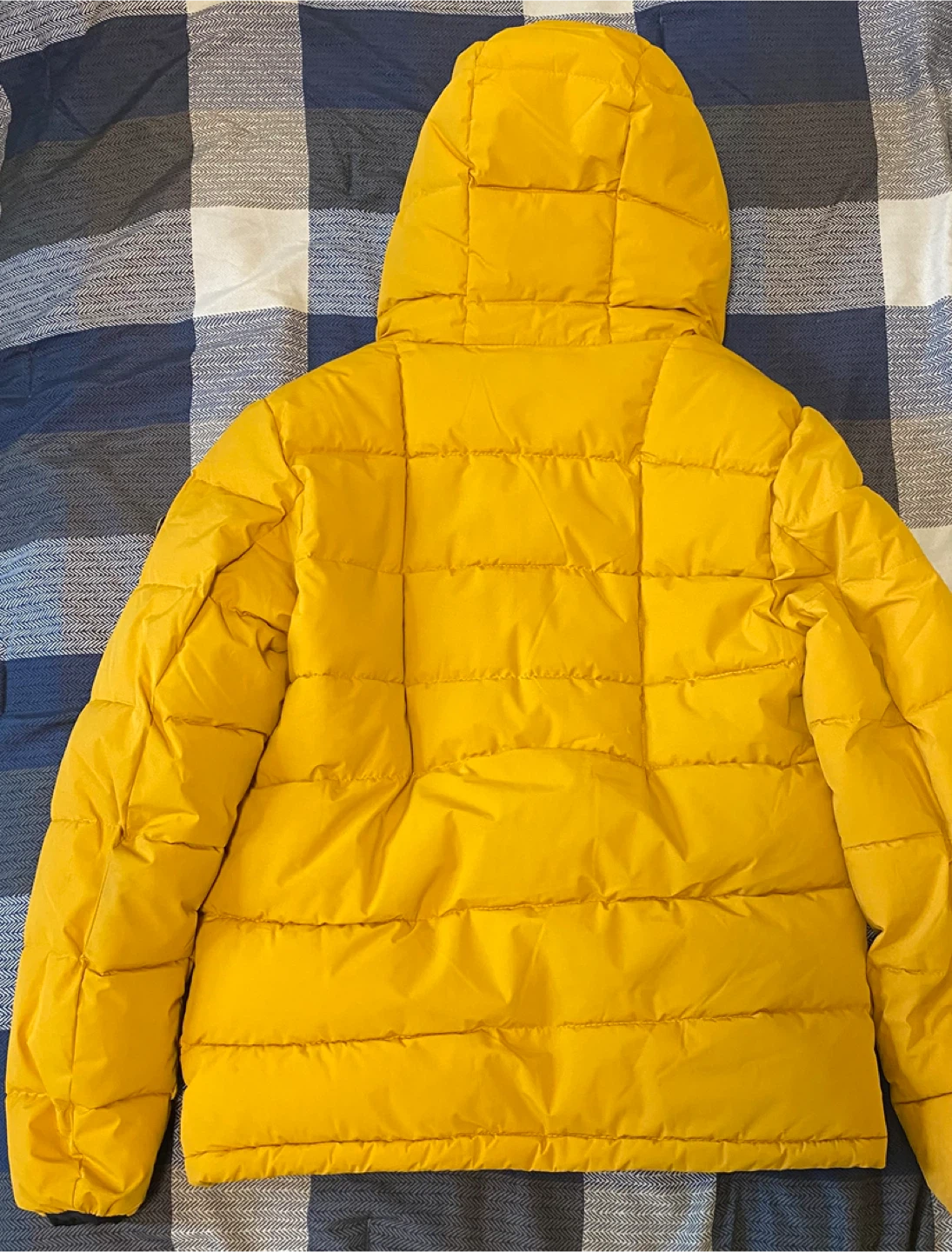 Pull&Bear Yellow Puffer Jacket - Size S - photo 2