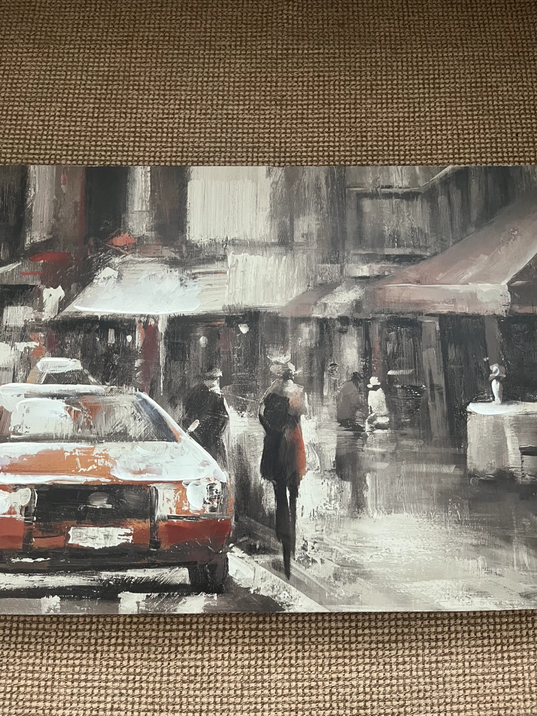Abstract Cityscape Canvas Wall Art - photo 4