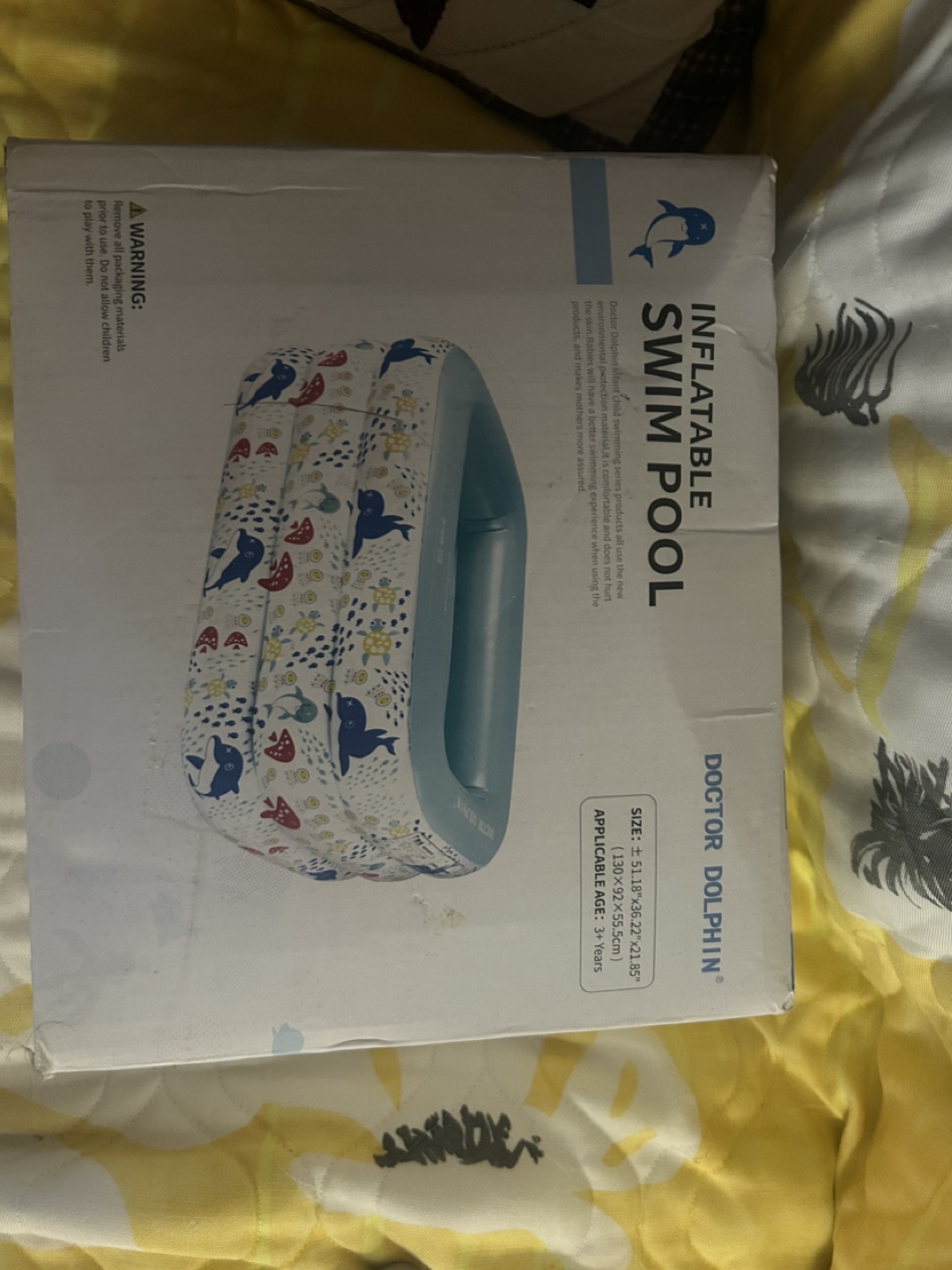 Doctor Dolphin Inflatable Swim Pool (3+ years)