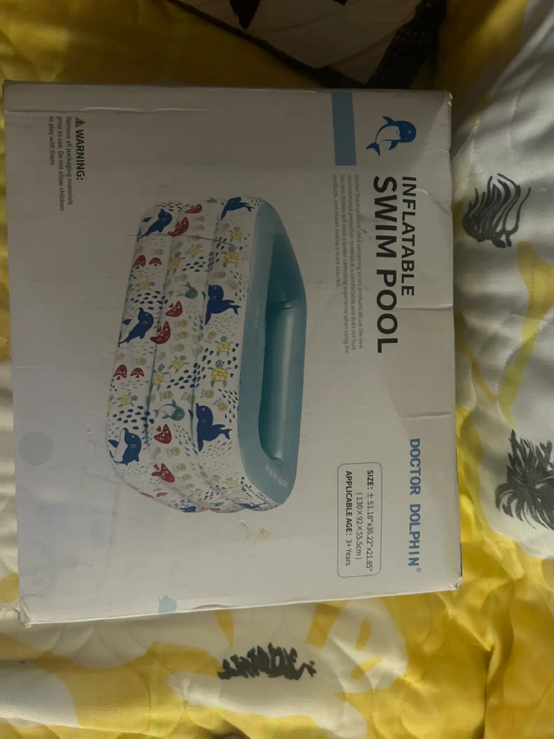 Doctor Dolphin Inflatable Swim Pool (3+ years)