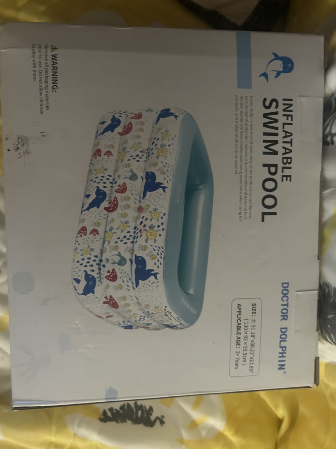 Doctor Dolphin Inflatable Swim Pool (3+ years) - photo 2