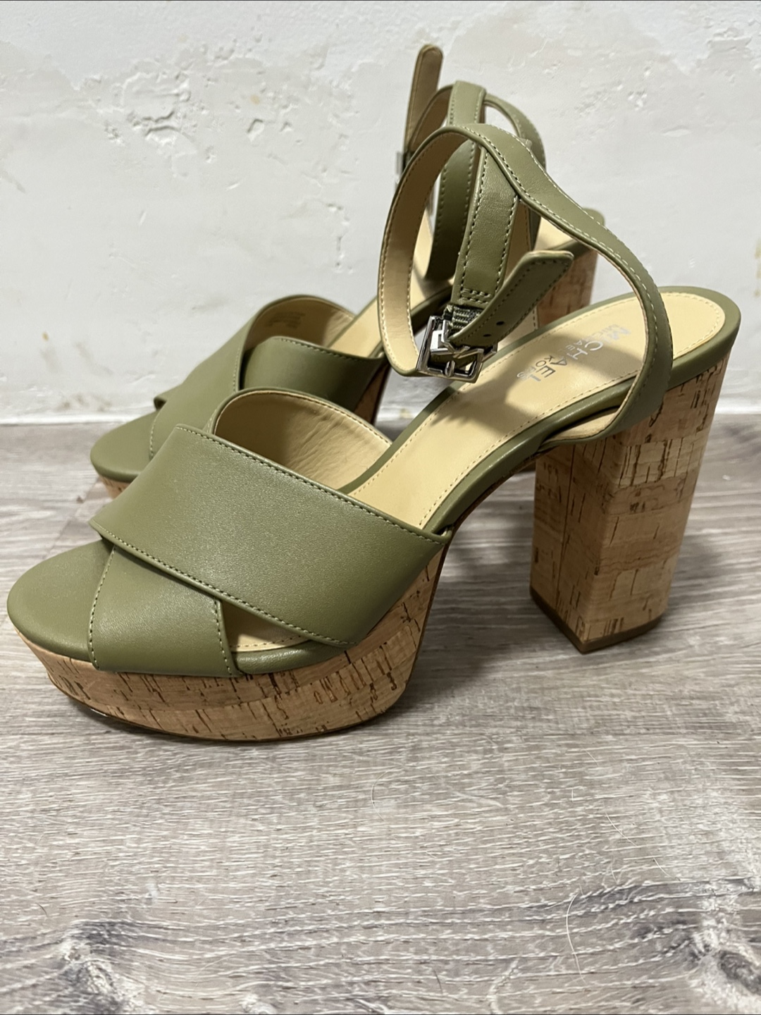 MICHAEL Michael Kors Olive Green Heels - photo 3