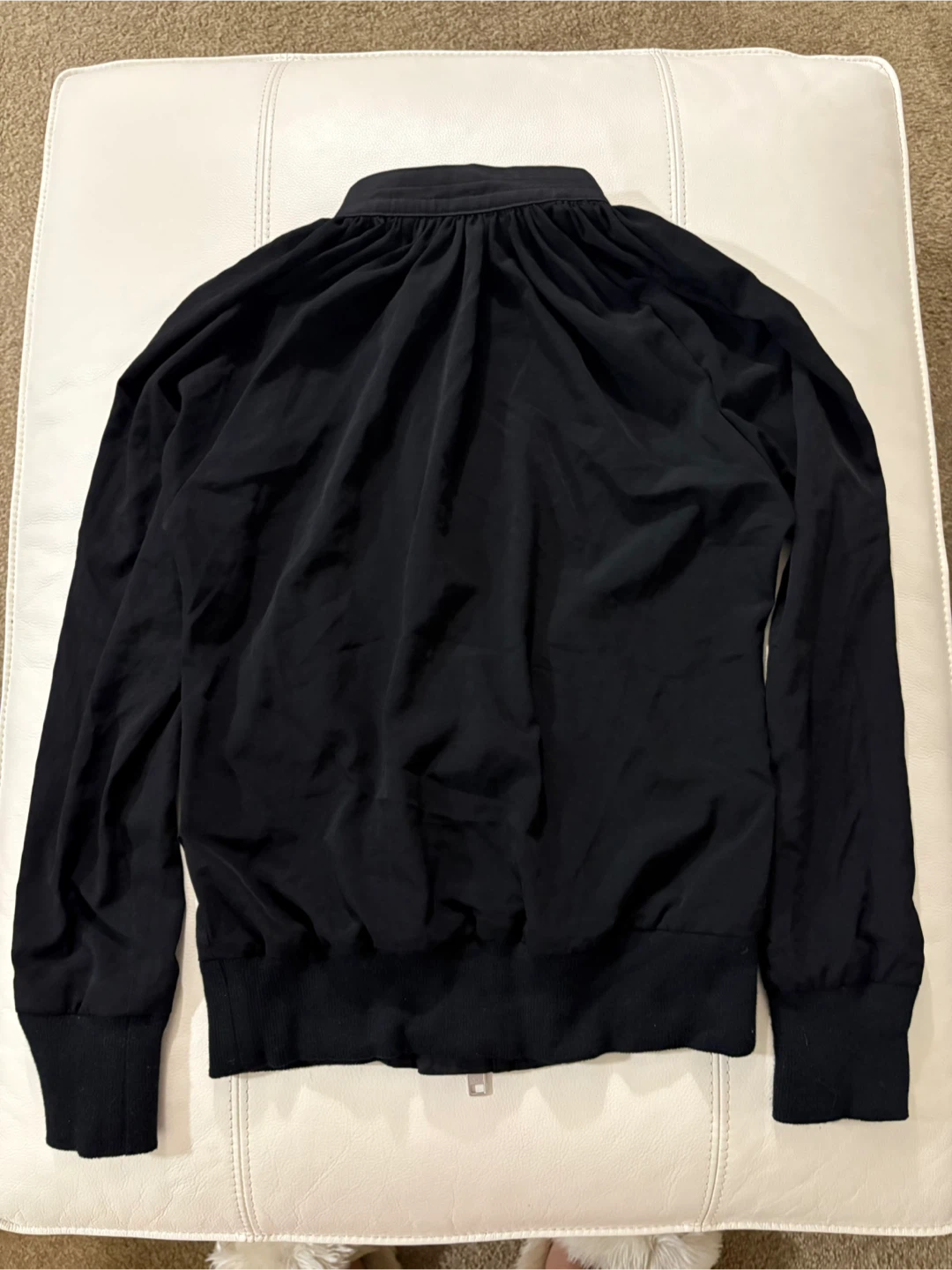Yohji Yamamoto Regulation Black Bomber Jacket - photo 4