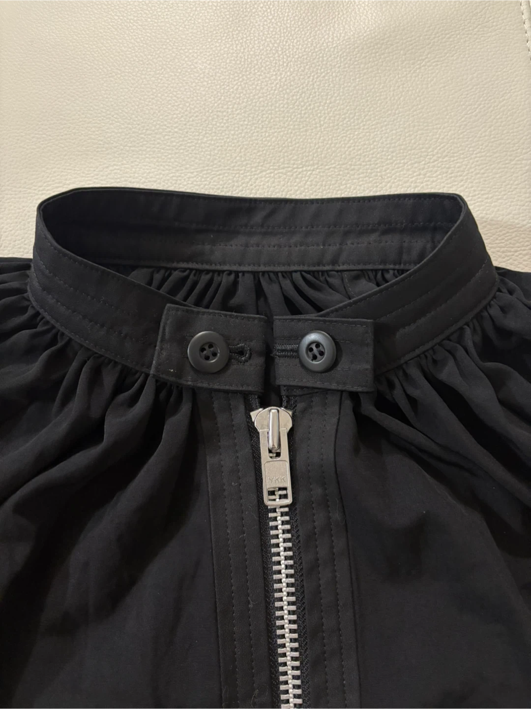 Yohji Yamamoto Regulation Black Bomber Jacket - photo 3