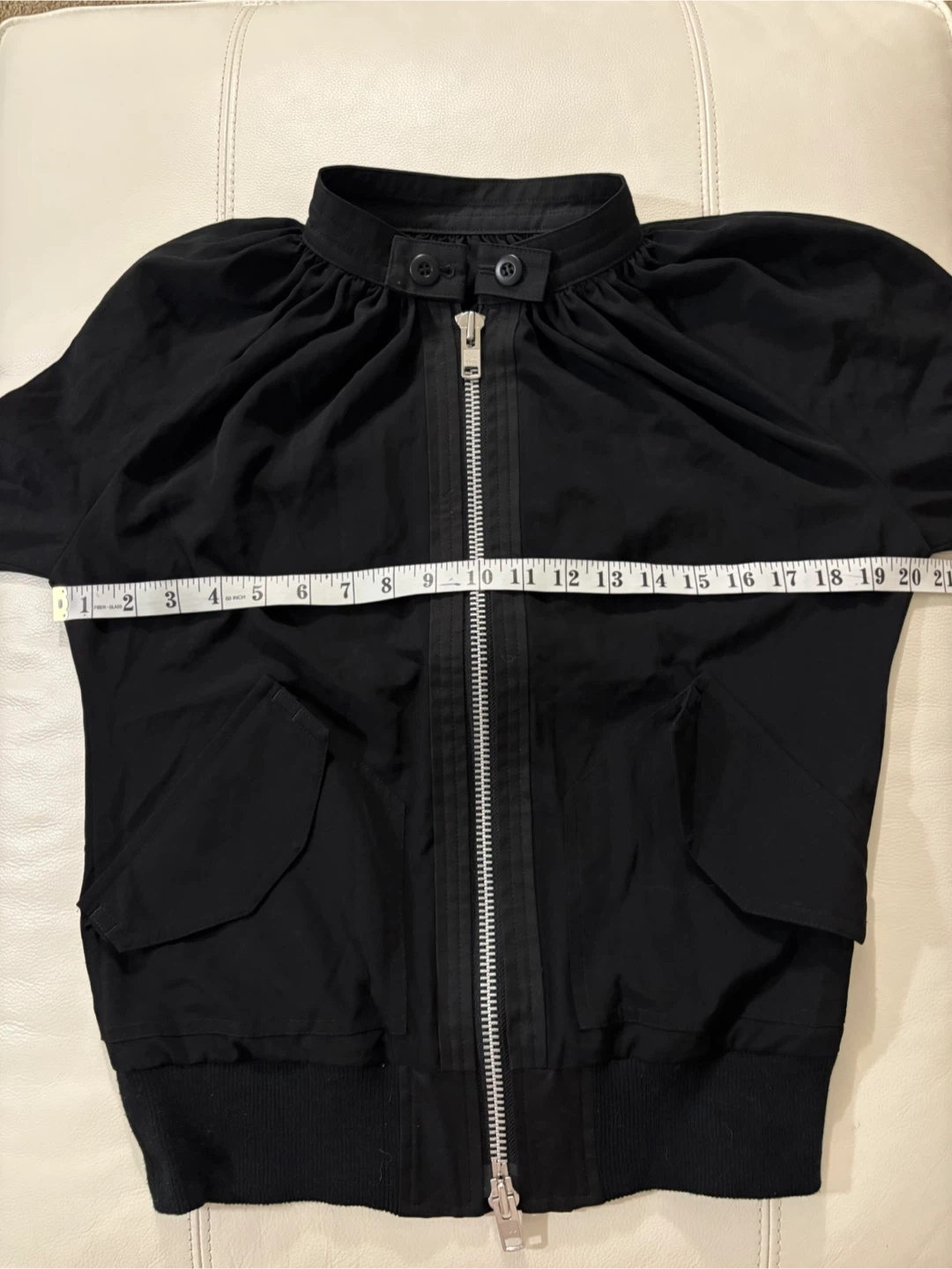 Yohji Yamamoto Regulation Black Bomber Jacket - photo 5