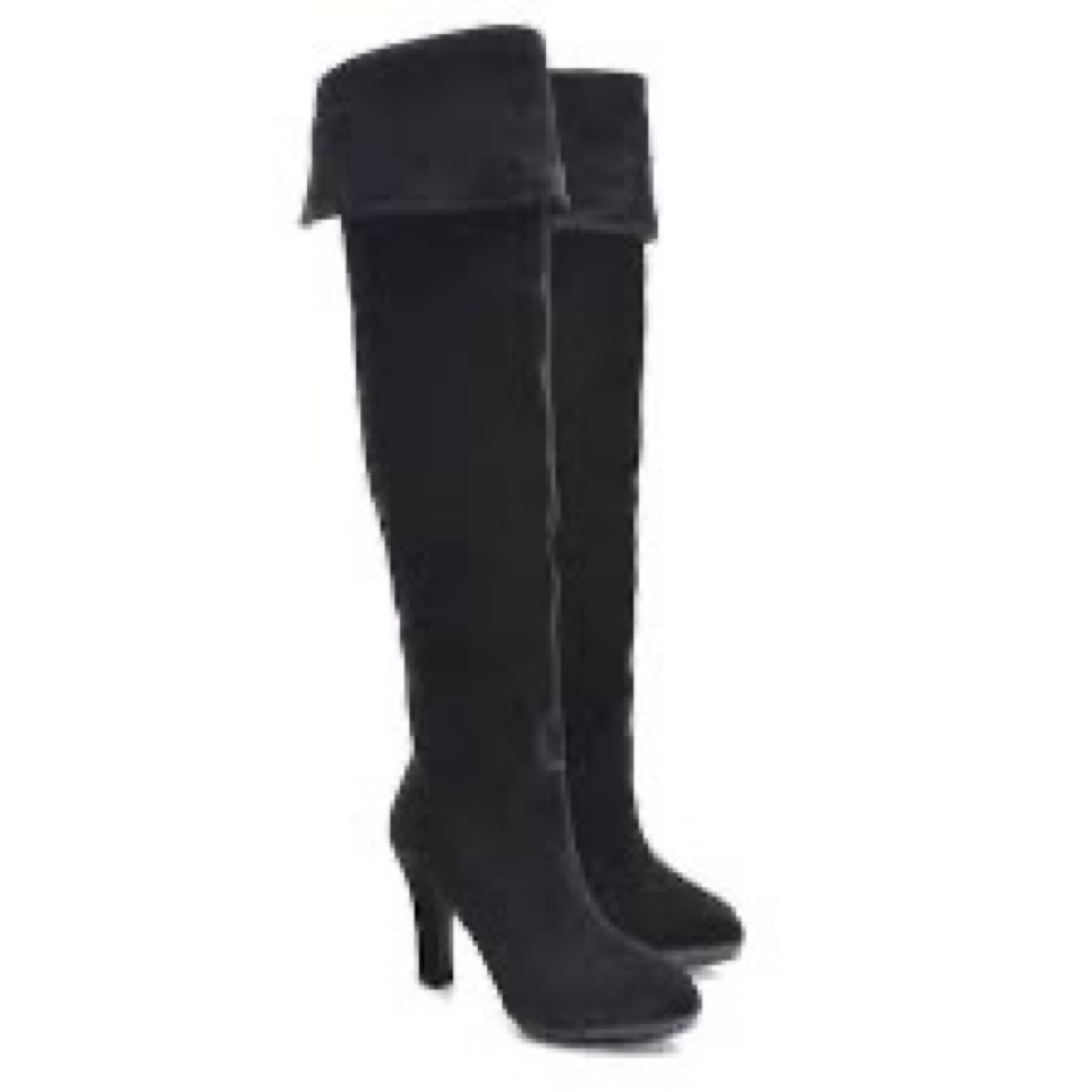 New- never worn Geox Black Suede -  Size 6.5 Boots